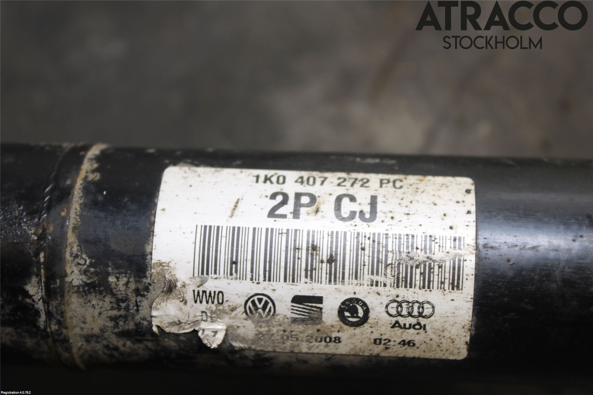 Volkswagen VW GOLF V 04-09 Drivaxel Fram Höger