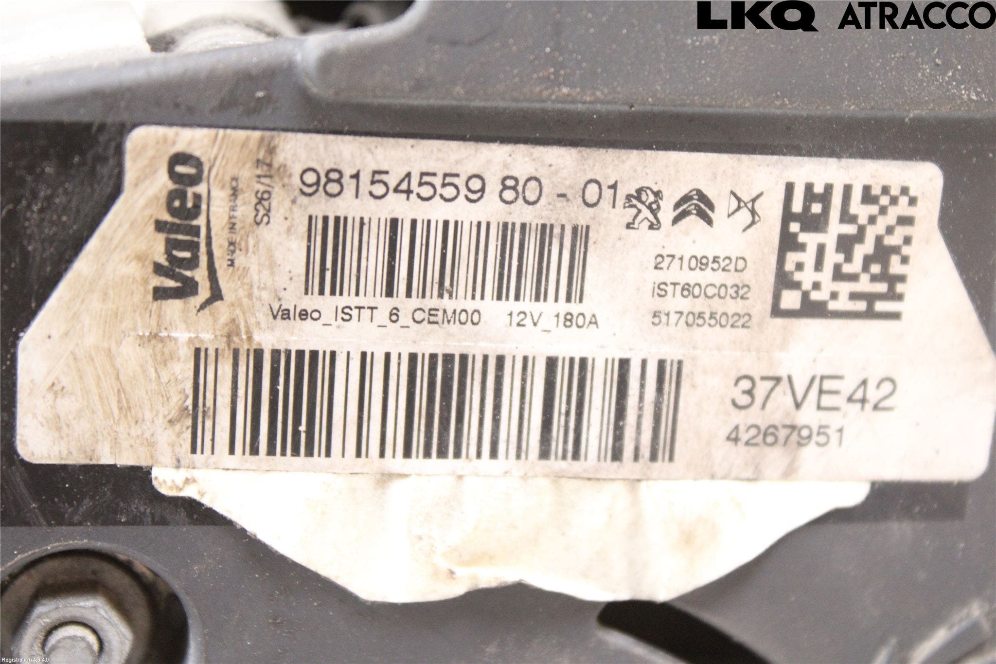 Citroen BERLINGO 08-18 Generator