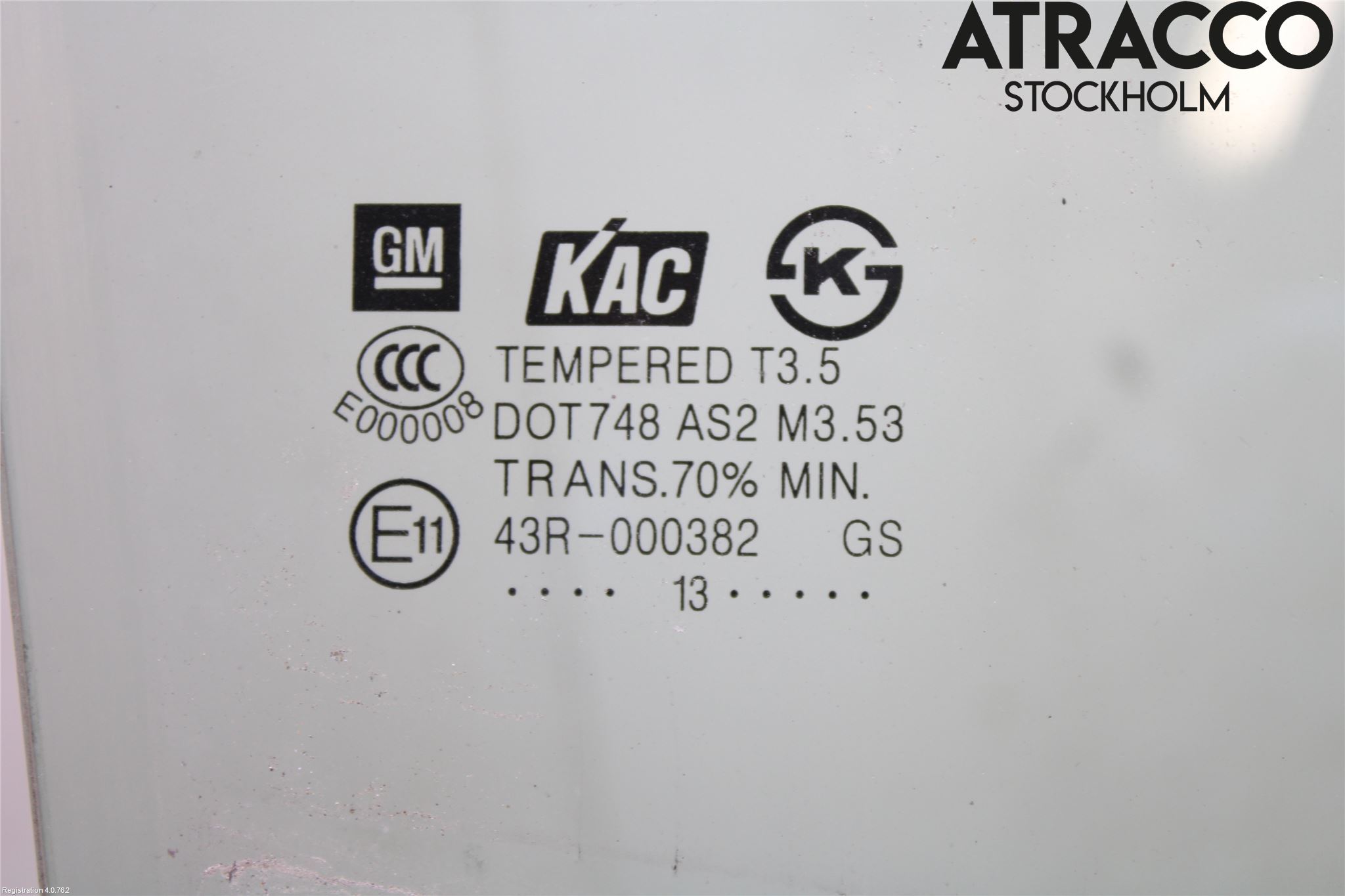 Opel MOKKA 13-20 Dörruta Bak Höger