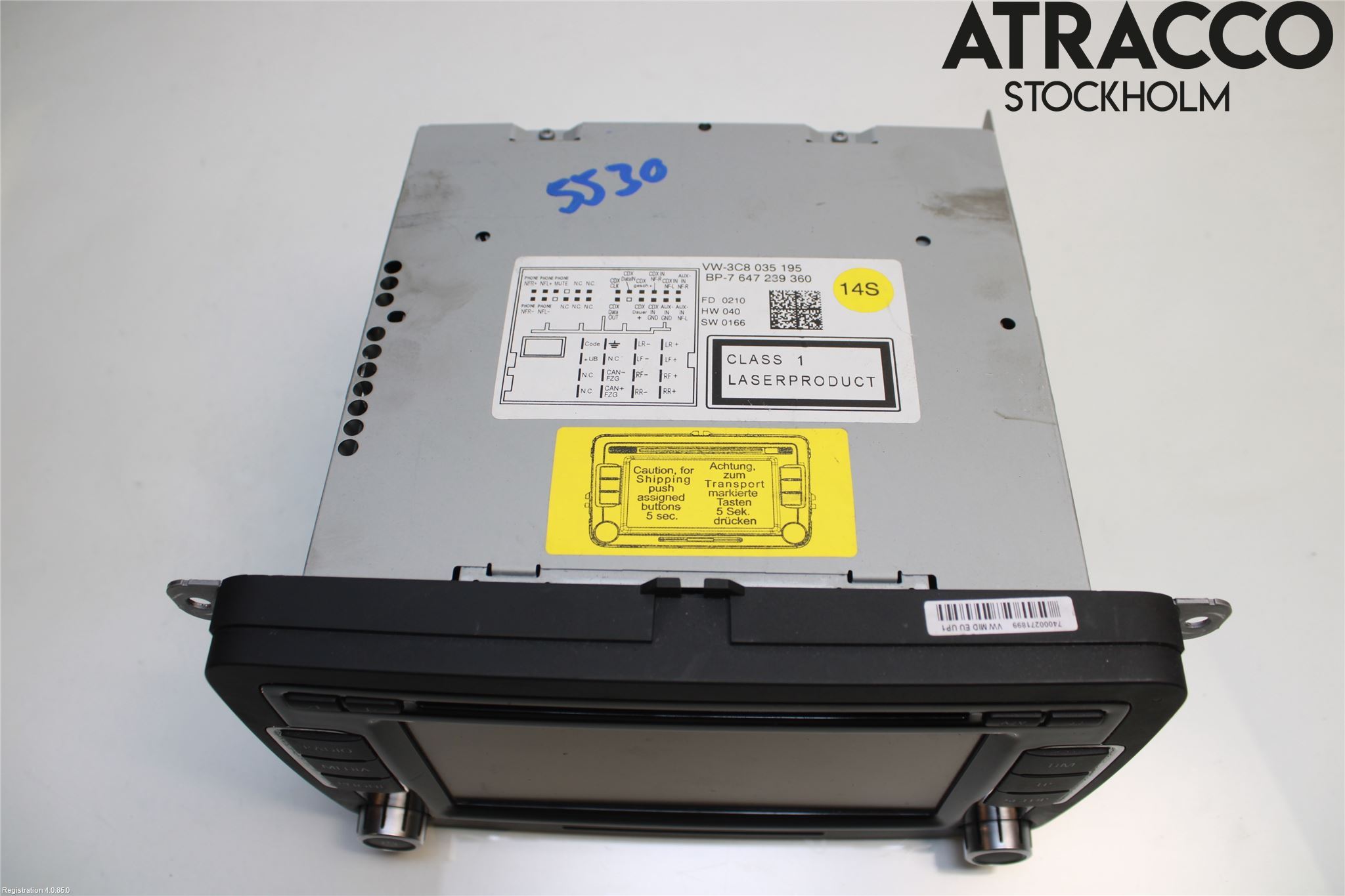 Volkswagen VW TIGUAN 07-16 Cd Radio - Multimediapanel