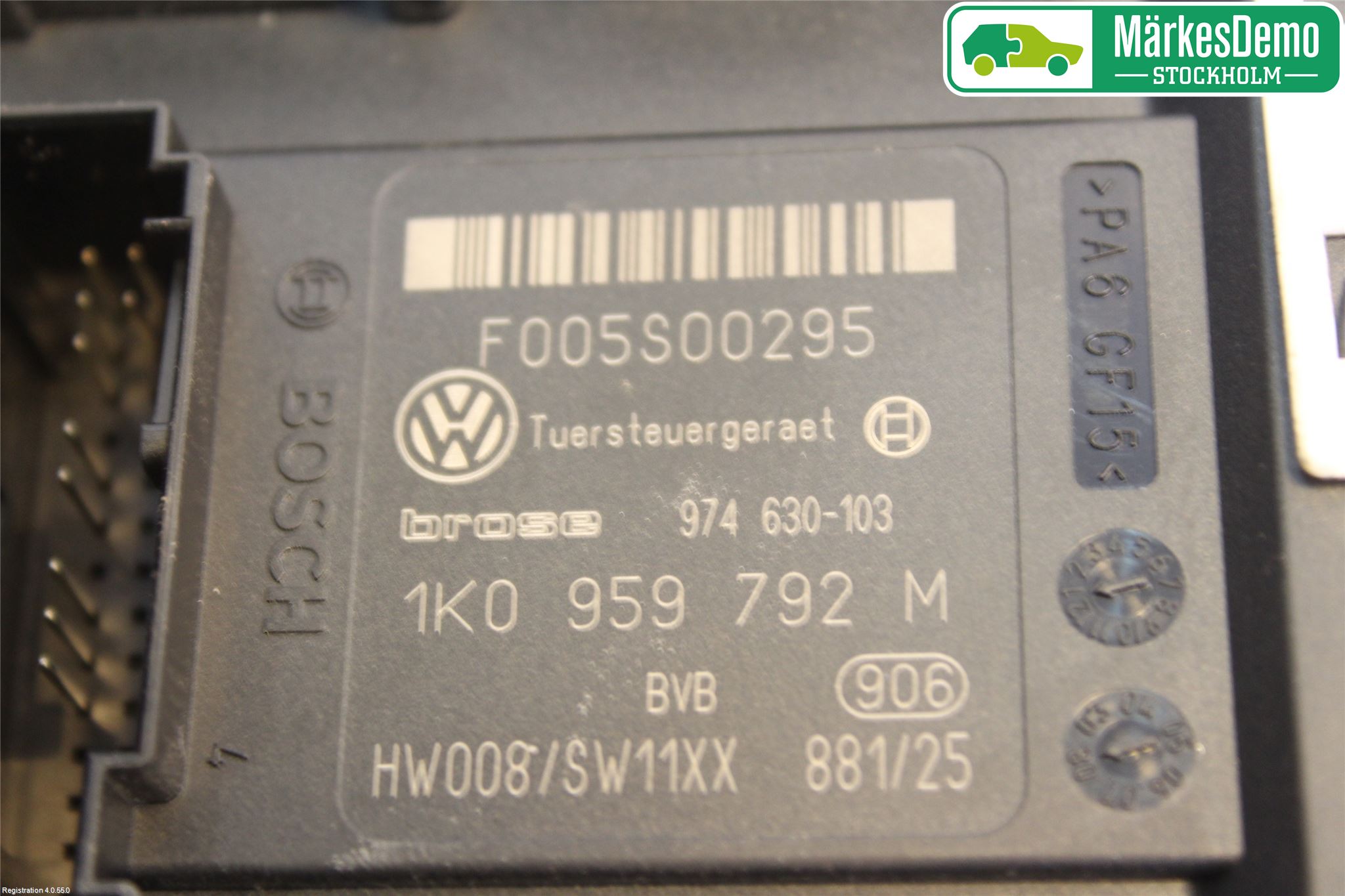 Volkswagen VW GOLF V 04-09 Fönsterhissmotor