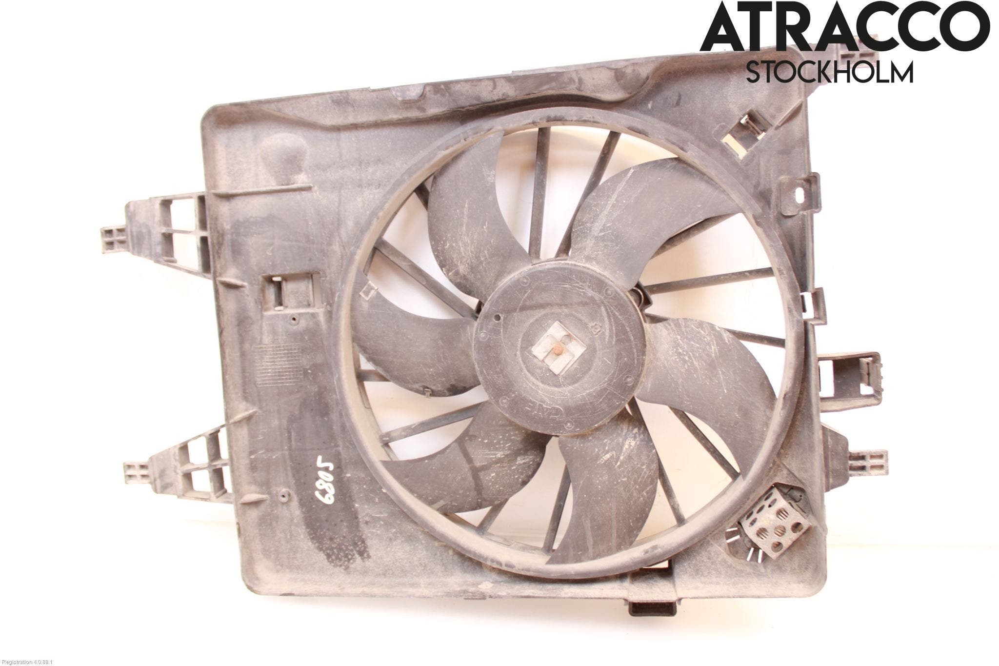 Mercedes-Benz MB CITAN (W415) 13-21 Kylfläkt El