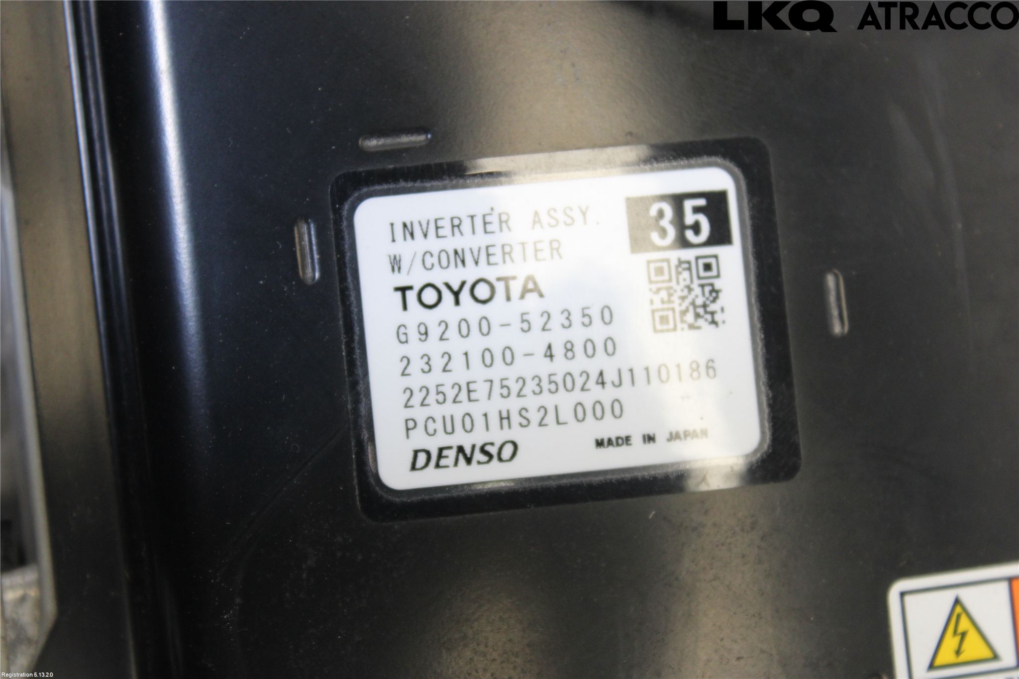 Toyota YARIS XP21 20- Hybridconverter