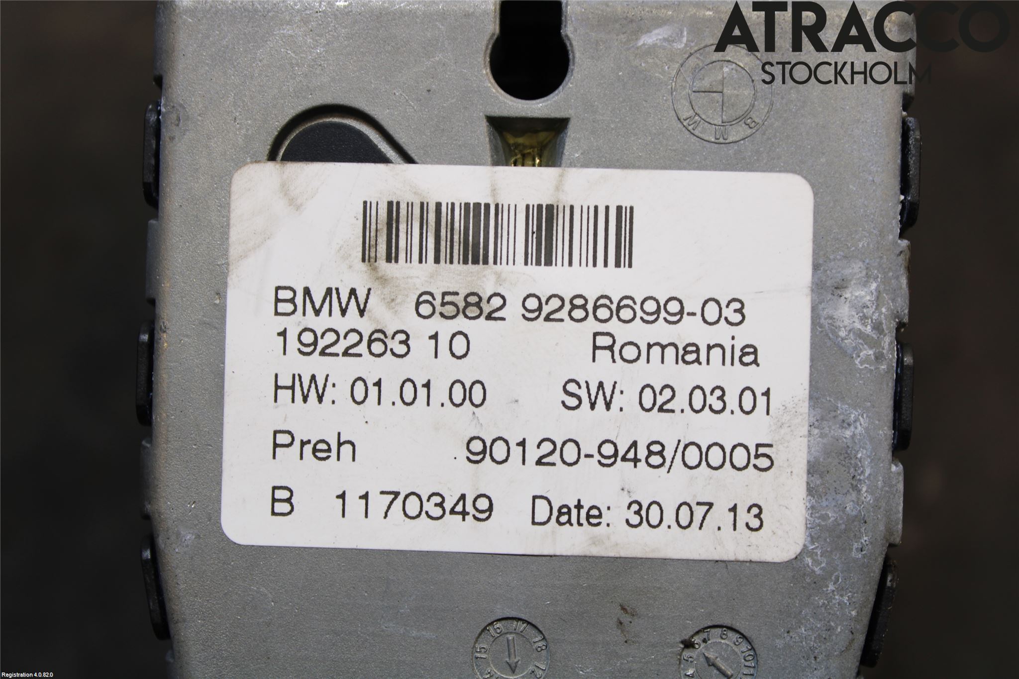BMW 5 F10/F11/F18 09-17 Strömställare Multifunktion