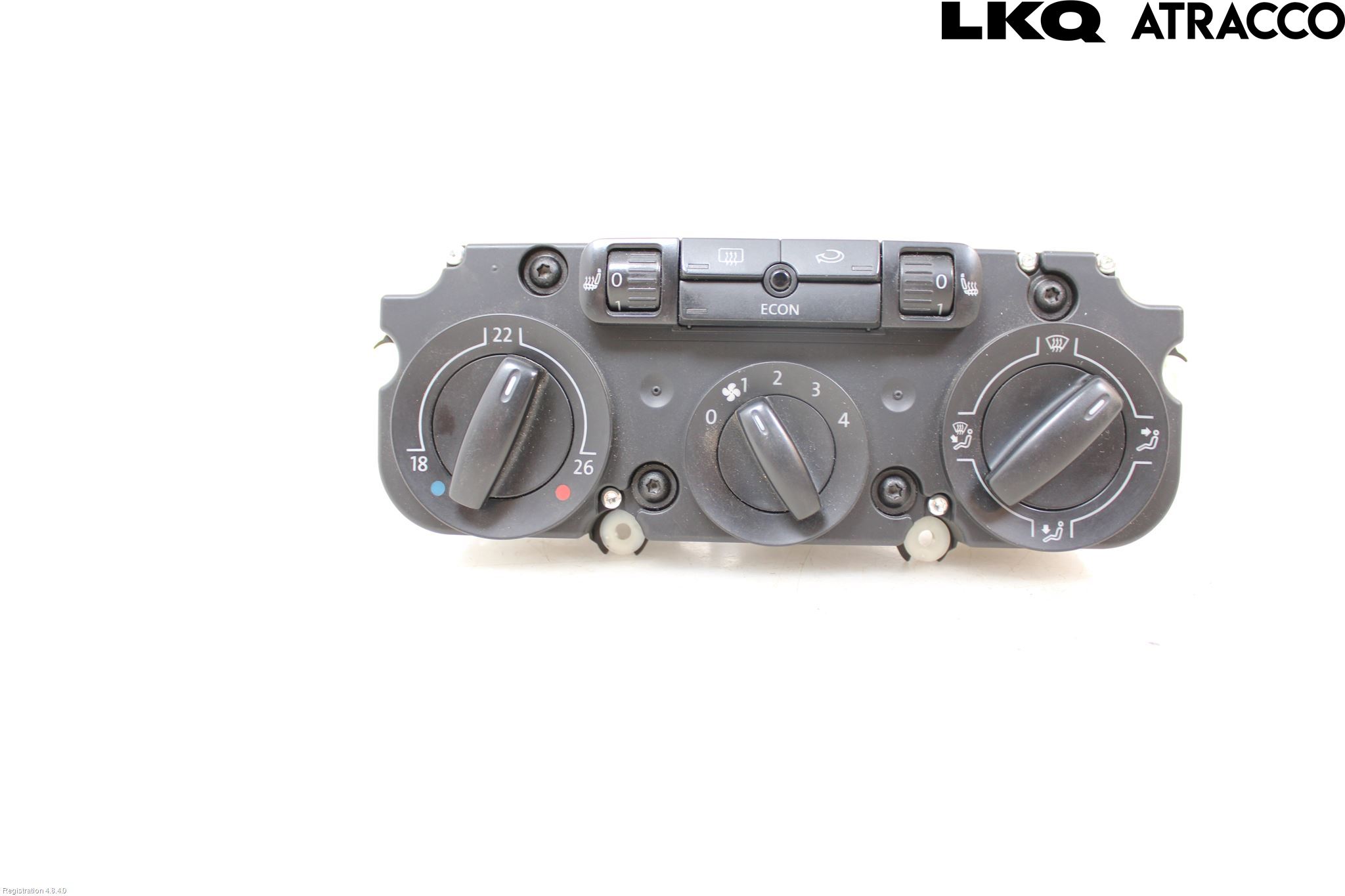 Volkswagen VW GOLF V 04-09 Värmereglage