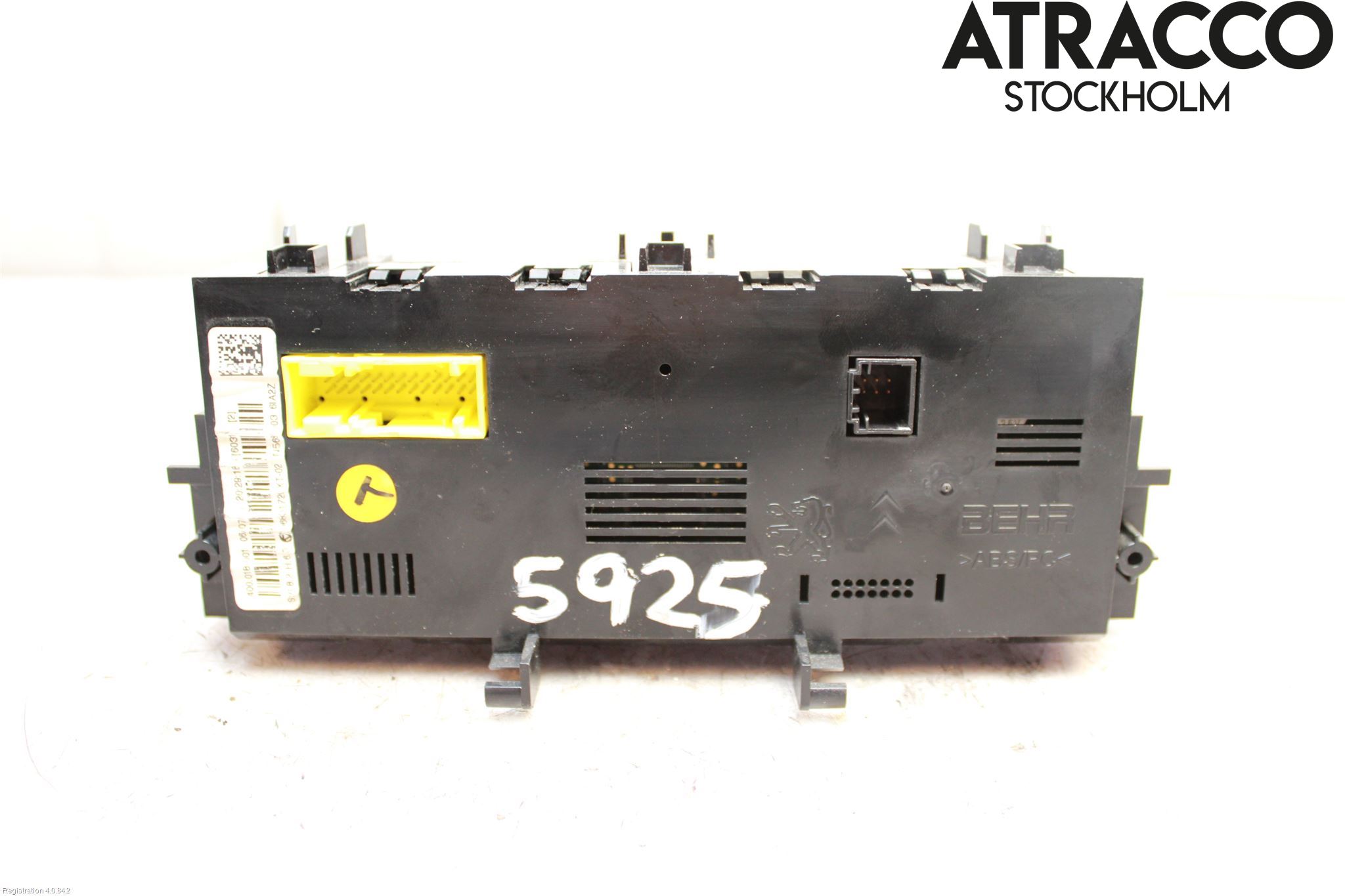 Citroen DS3 Ac Styrenhet Ac Manöveren