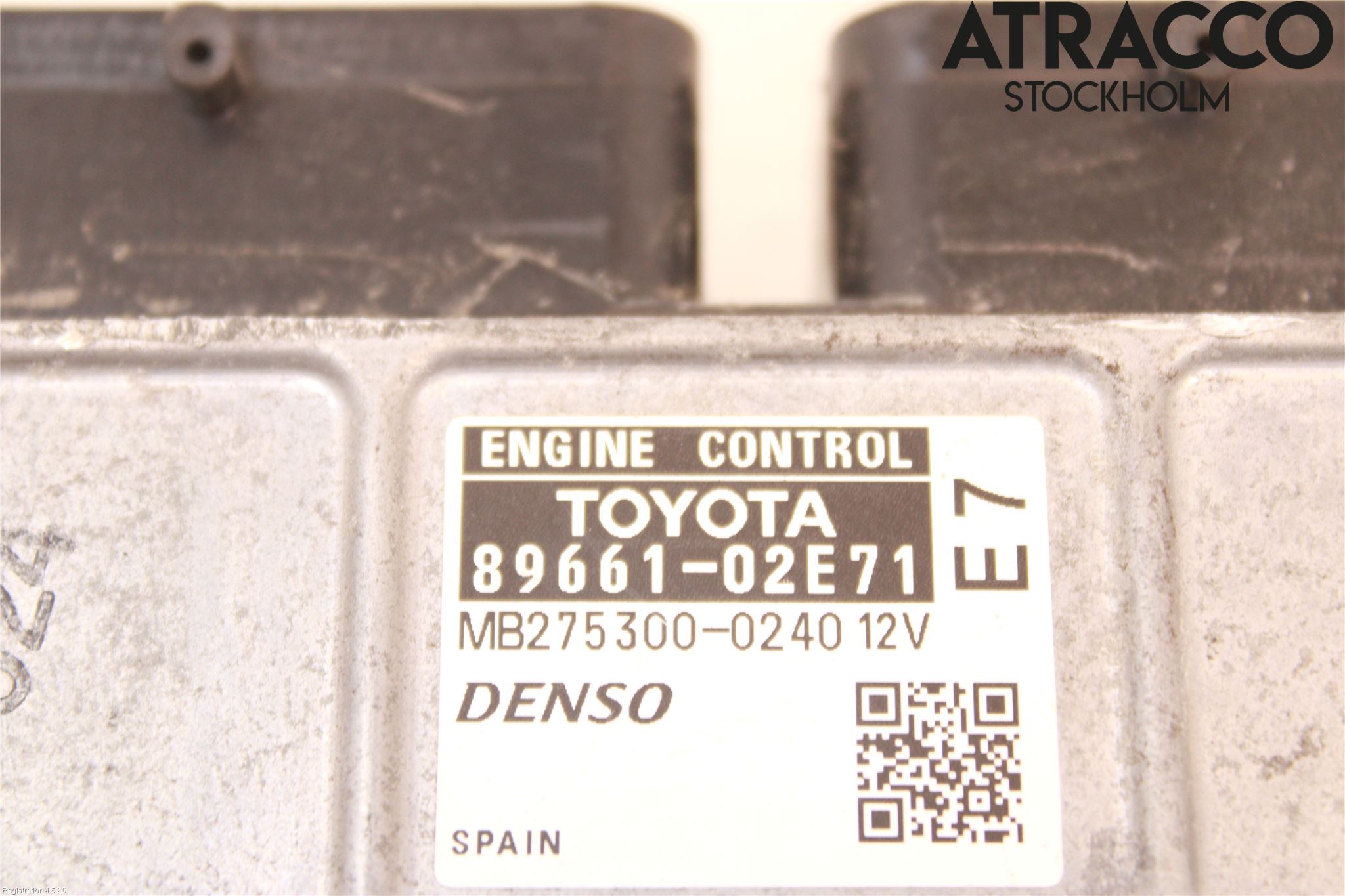 Toyota AURIS 07-09 Styrenhet Insprut Bensin