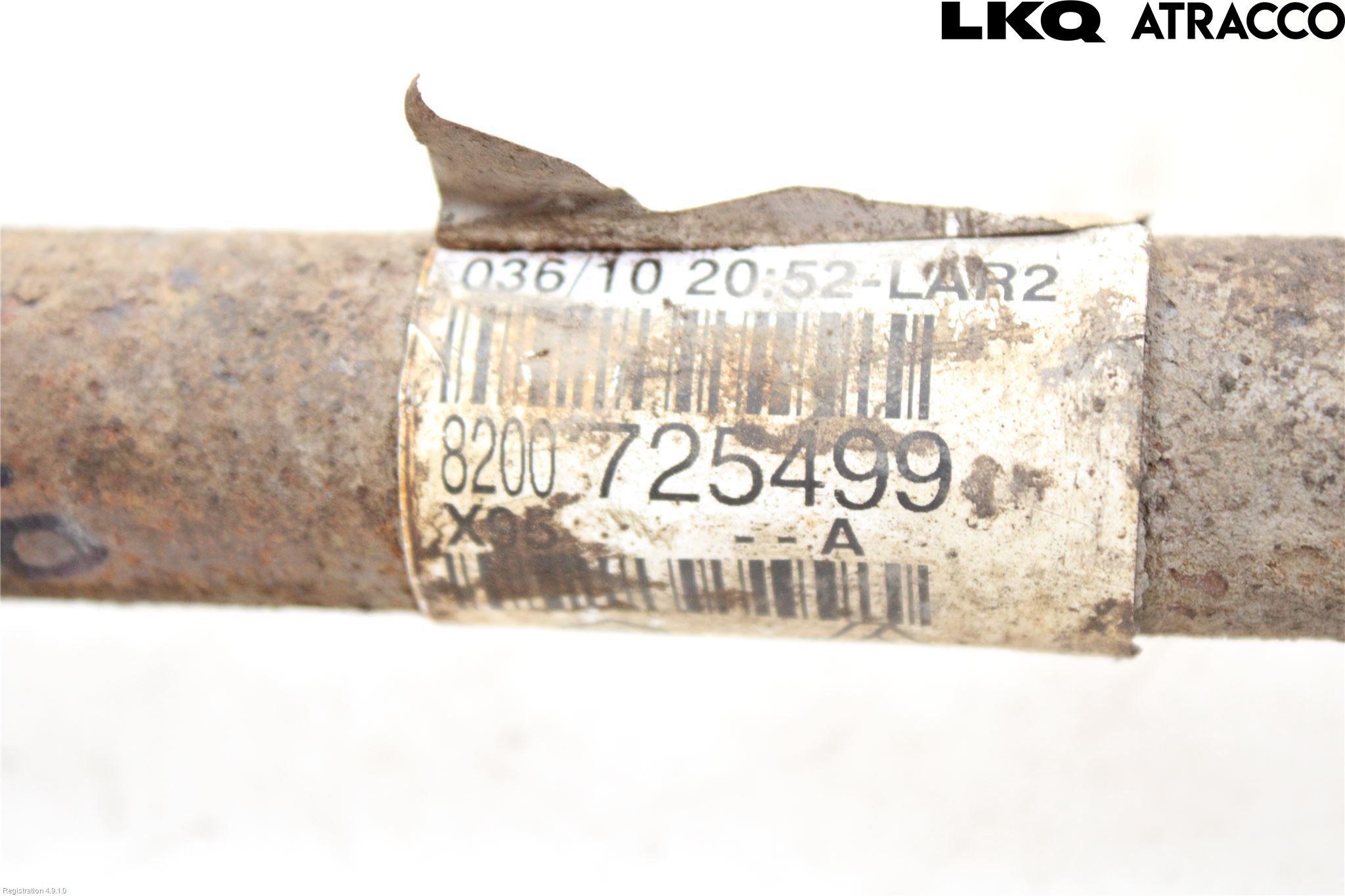 Renault MEGANE III 09-15 Drivaxel Fram Vänster