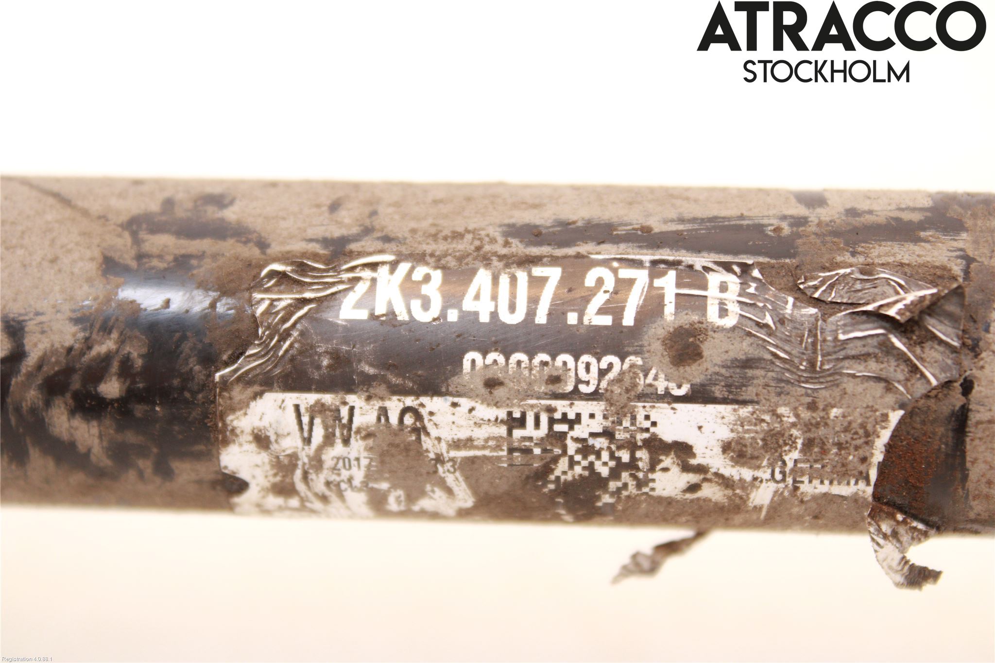 Volkswagen VW CADDY 16-20 Drivaxel Fram Vänster