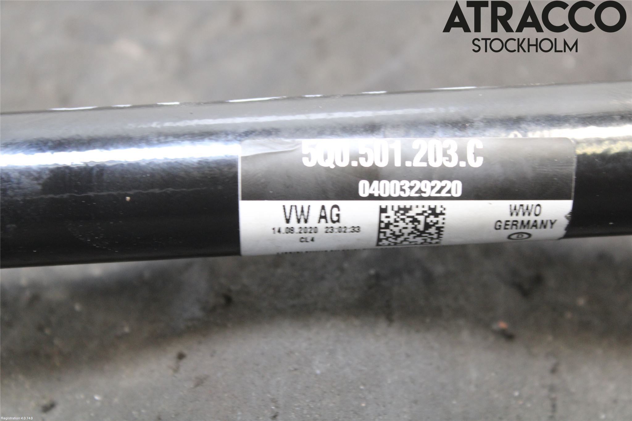 CUPRA ATECA 19- Drivaxel Bak Vänster