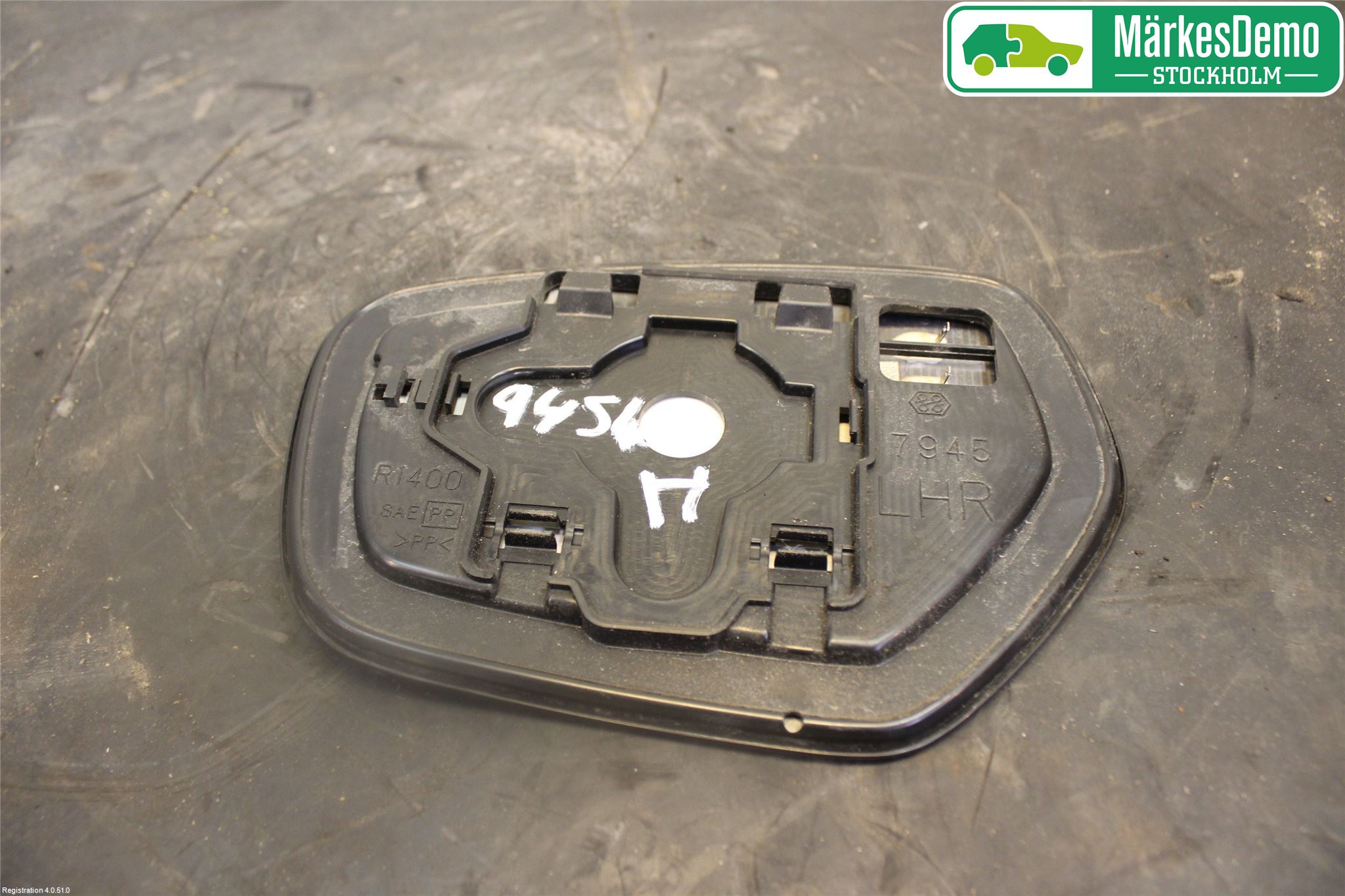 Mitsubishi GRANDIS Spegelglas Hö