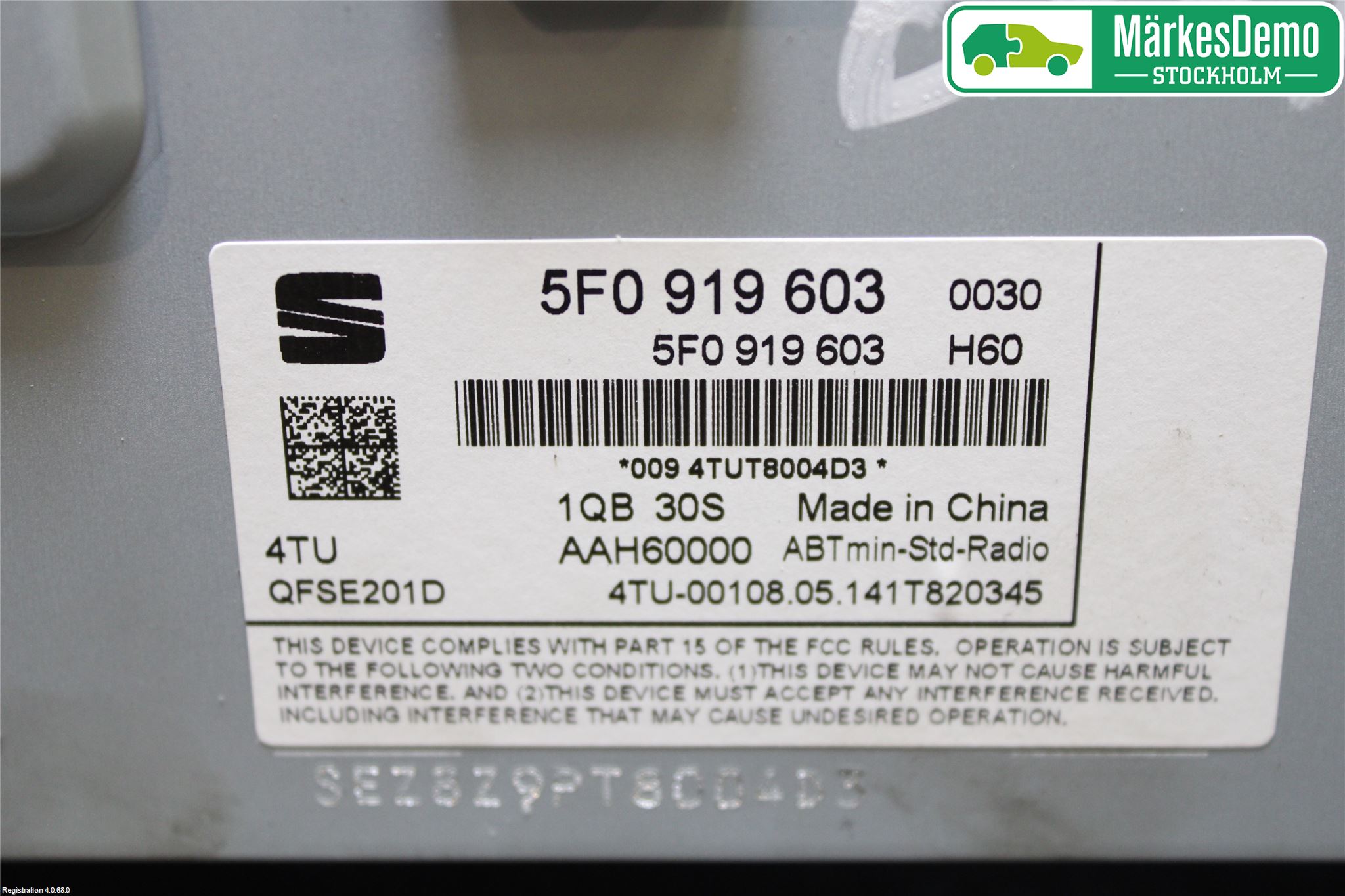 Seat LEON 13-20 Cd Radio - Multimediapanel