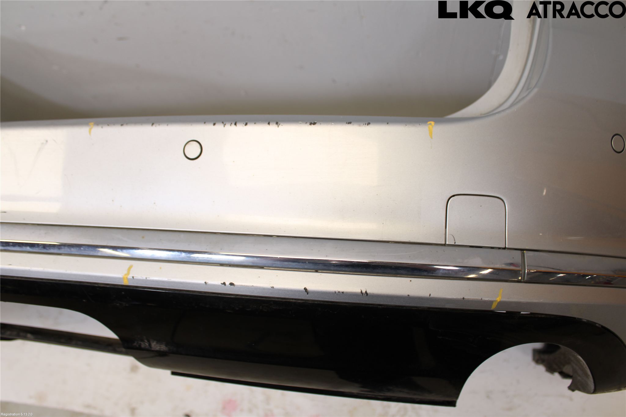 Volkswagen VW PASSAT 11-14 Stötfångarbeklädnad Bak