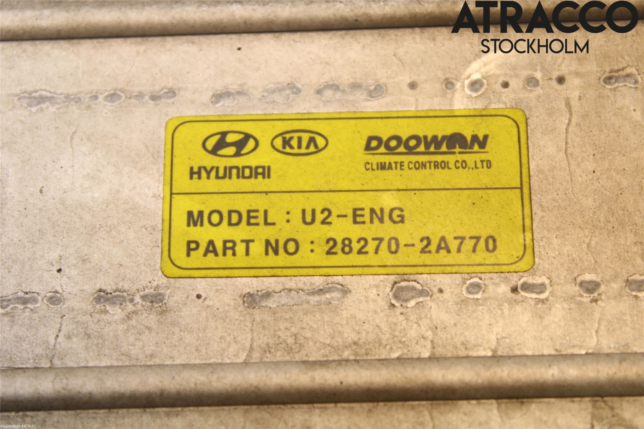 Kia CEED 12-18 Laddluft-Intercooler Kyl