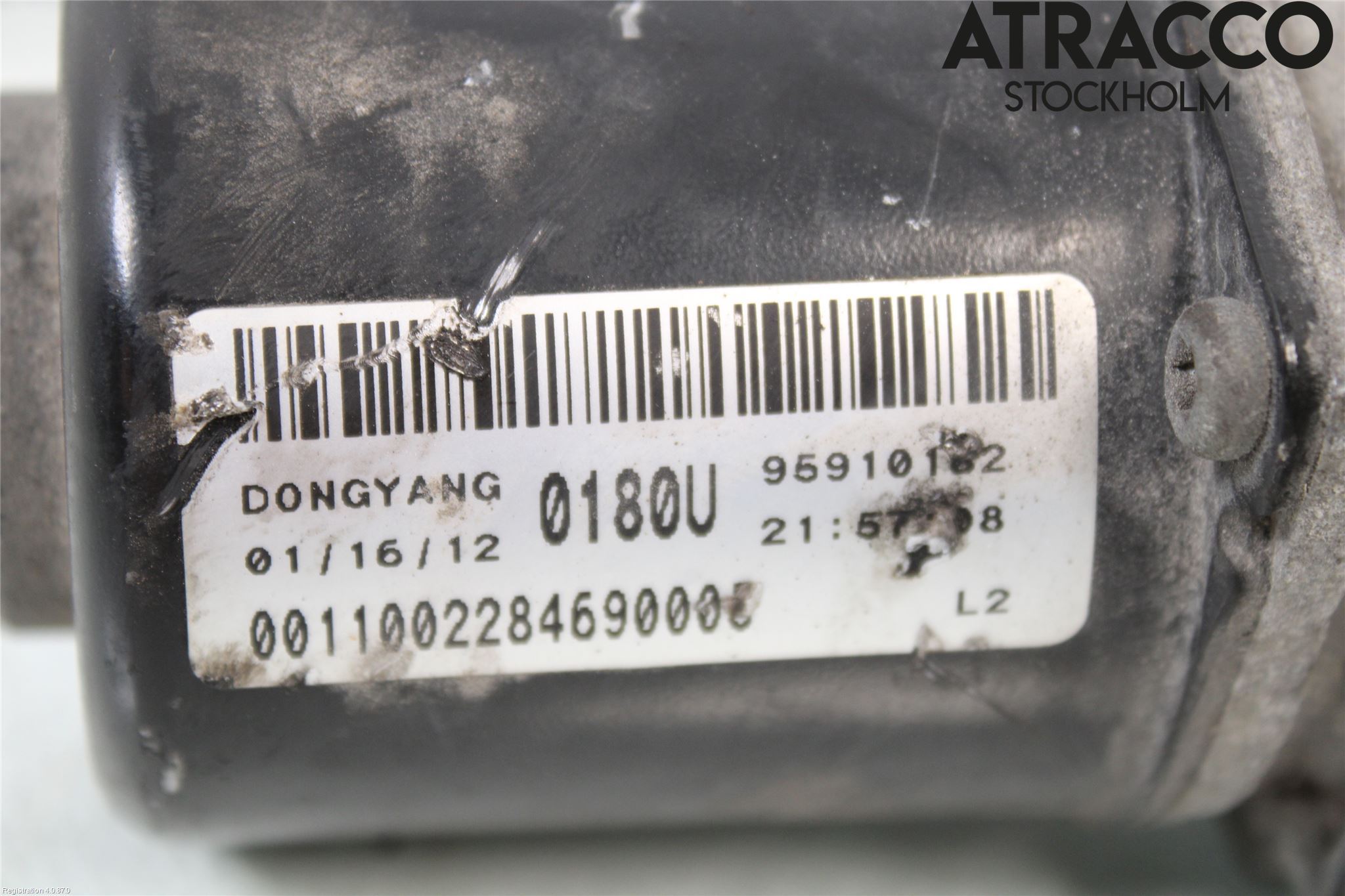 GM CHEVROLET ORLANDO Torkarmotor Vindruta