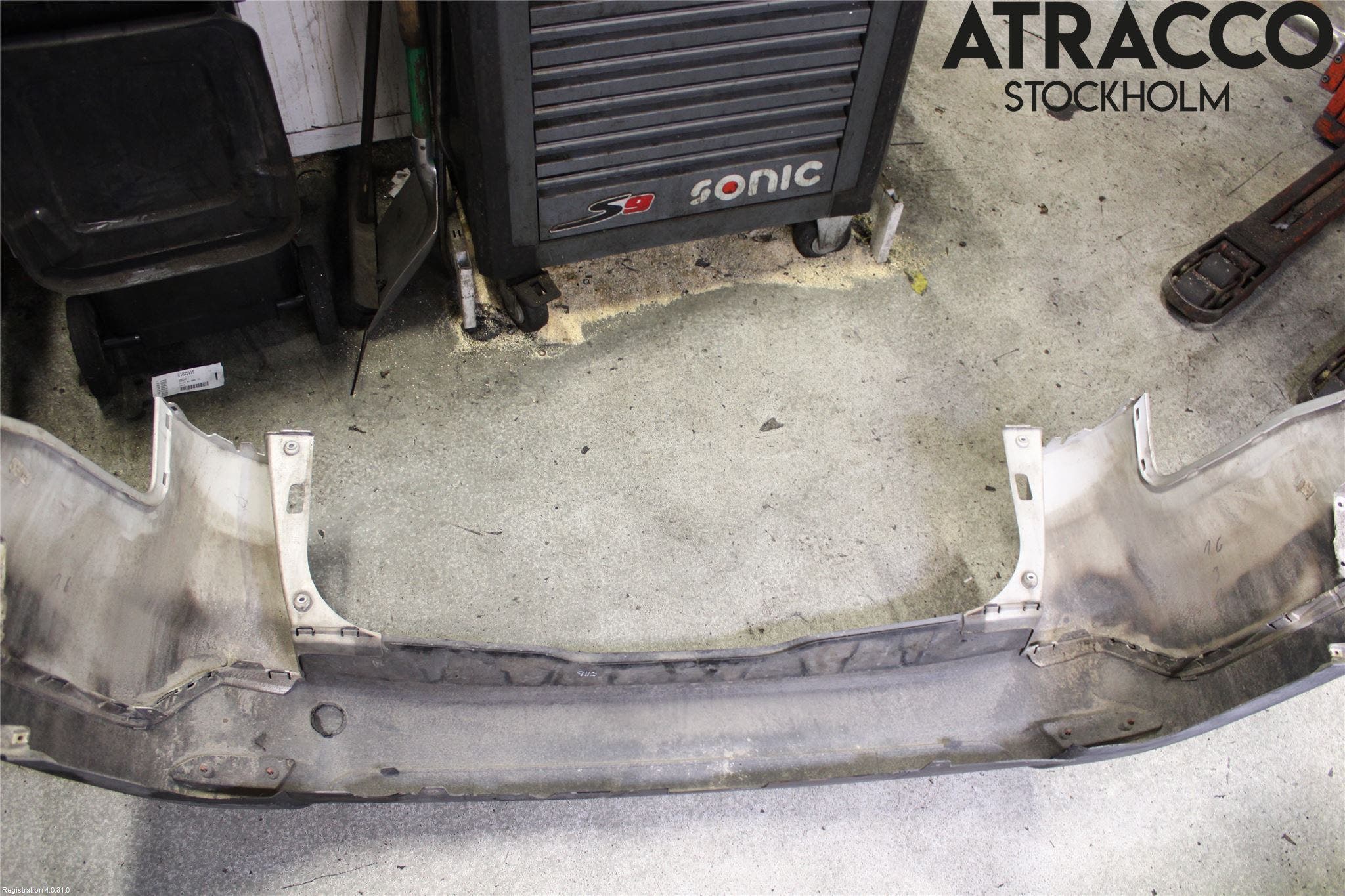 Ford FOCUS 11-14 Stötfångarbeklädnad Bak