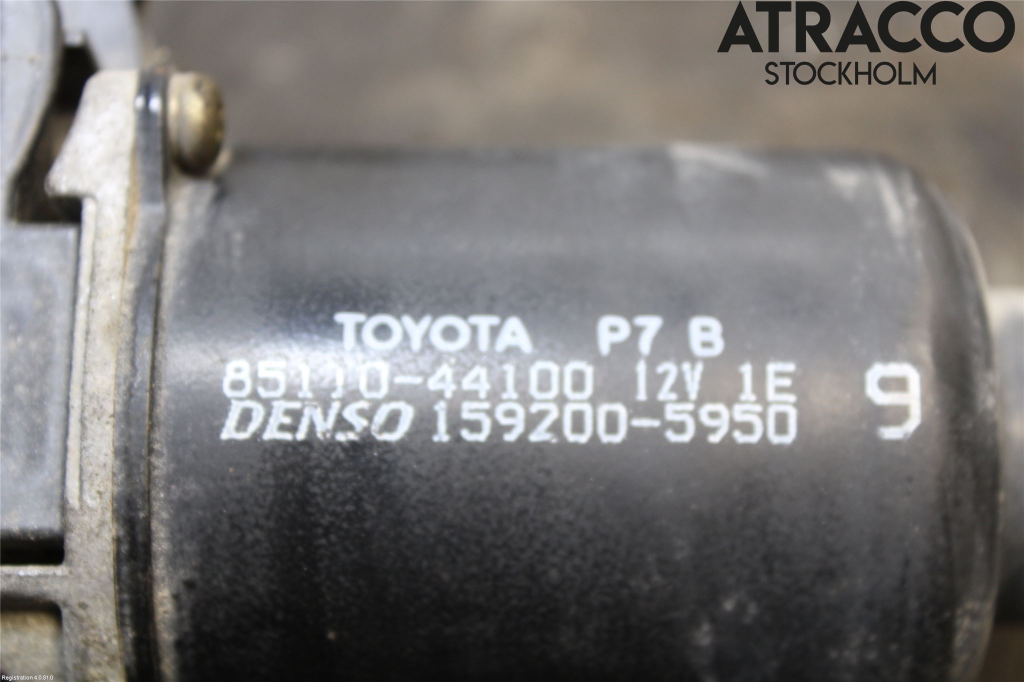 Toyota AVENSIS VERSO Torkarmotor Vindruta