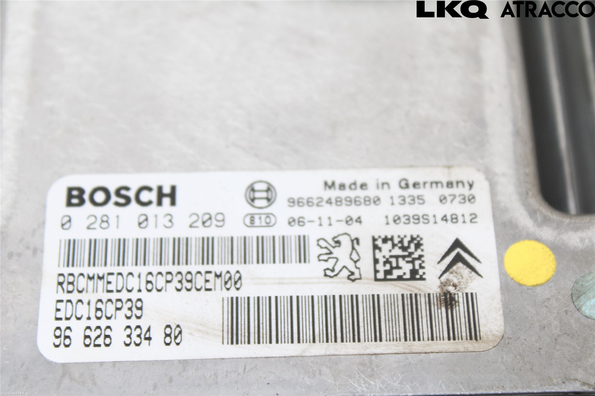 Peugeot 407 Styrenhet Inspump Diesel