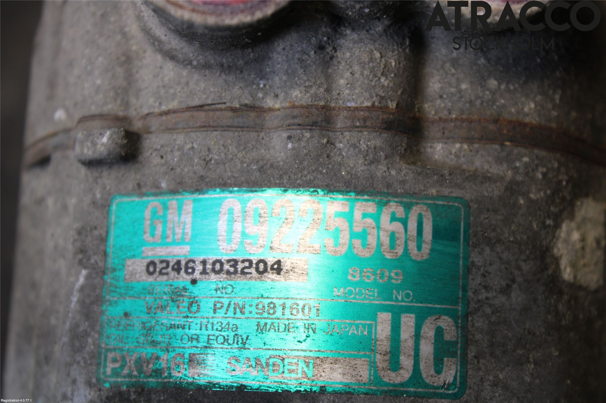 Opel VECTRA C 02-05 Ac Kompressor