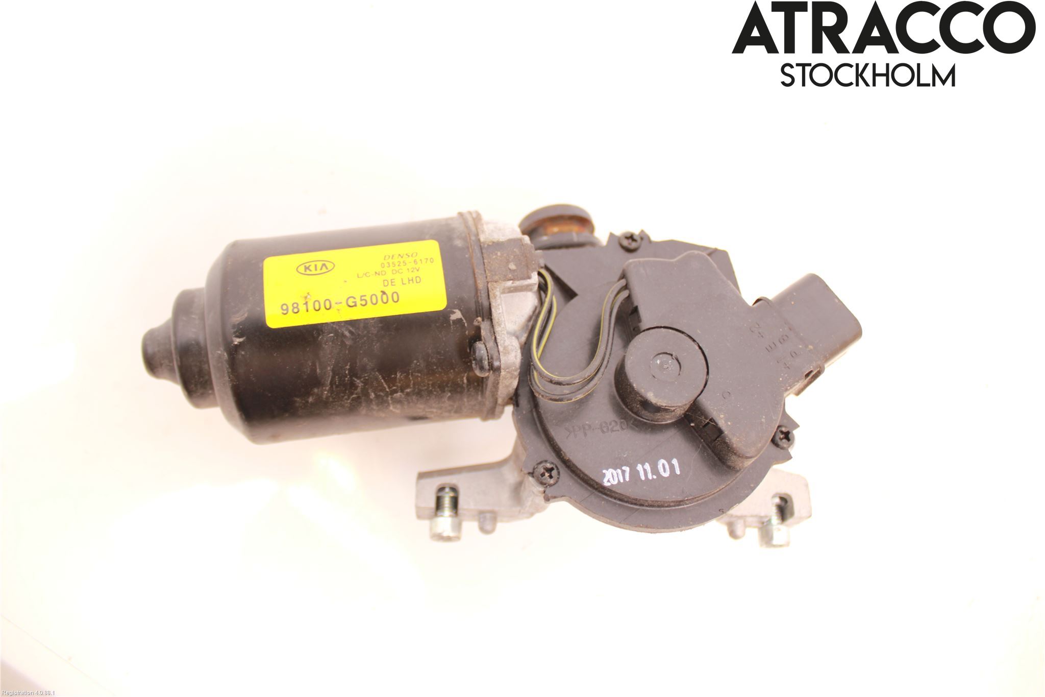 Kia NIRO (DE) 17-22 Torkarmotor Vindruta