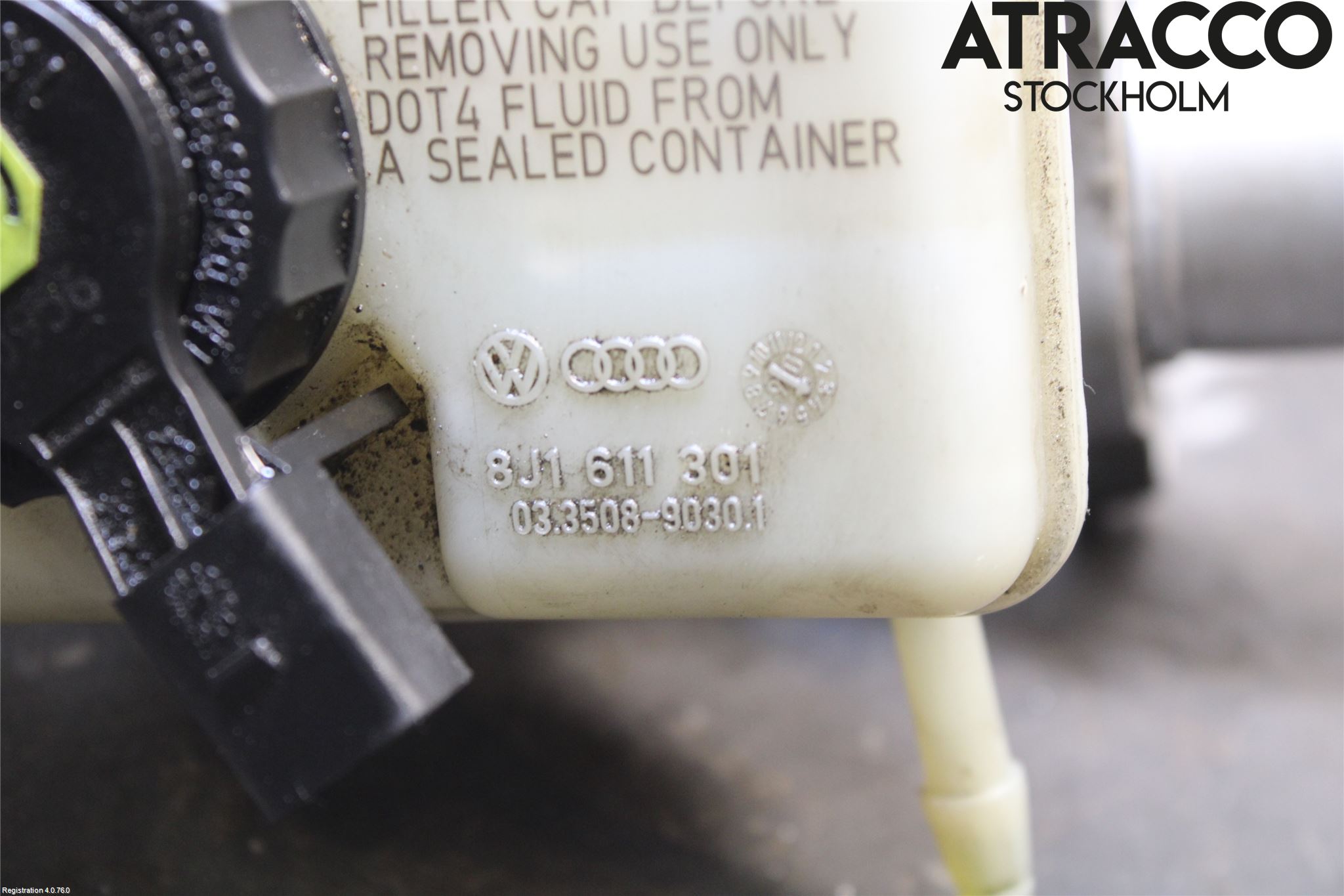 Audi TT/TTS 07-14 Broms Huvudcylinder