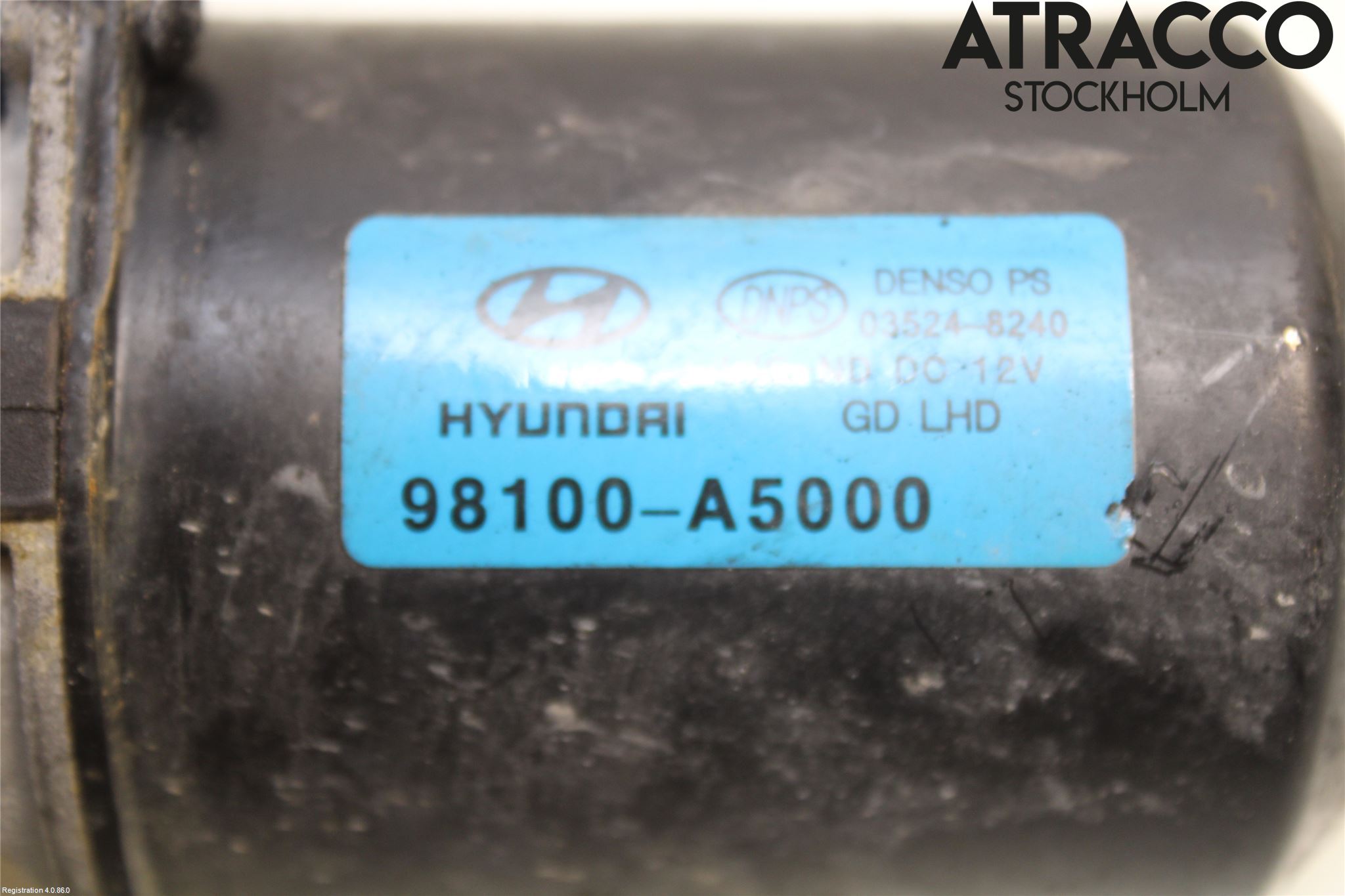 Hyundai i30 GD 13-17 Torkarmotor Vindruta