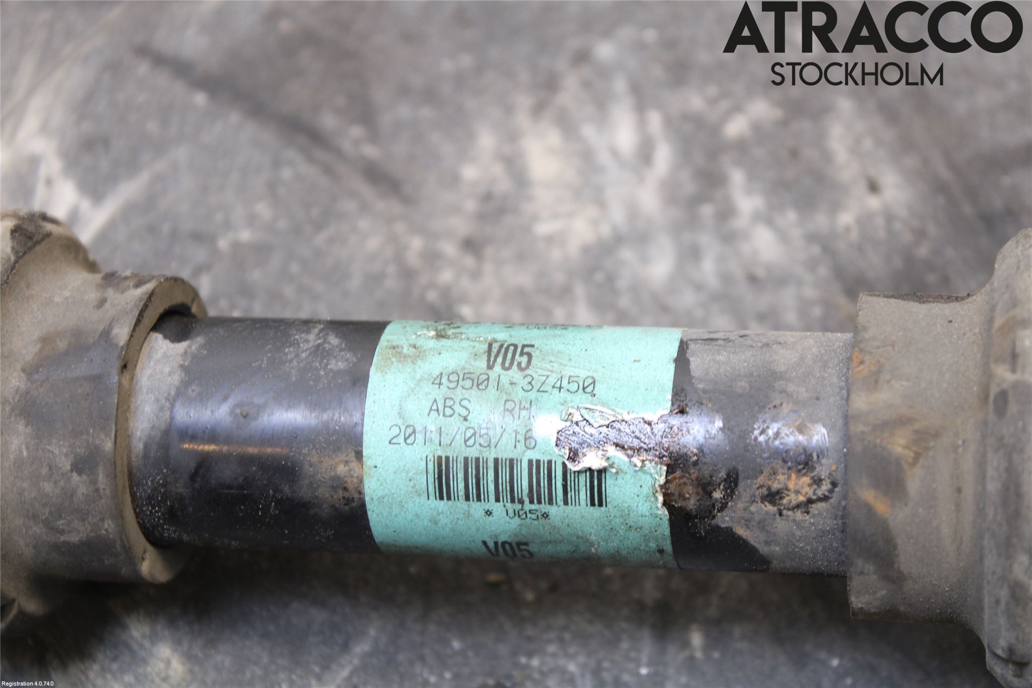 Hyundai i40 08-15 Drivaxel Fram Höger