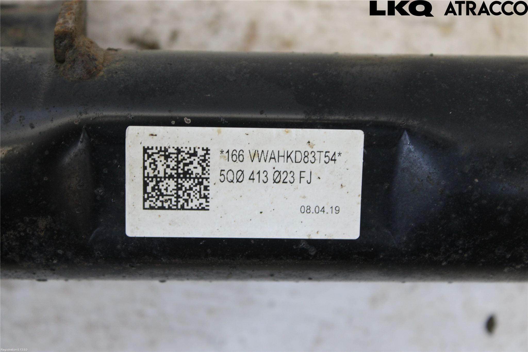 Volkswagen VW GOLF / E-GOLF VII 13-20 Fjäderben Fram Höger