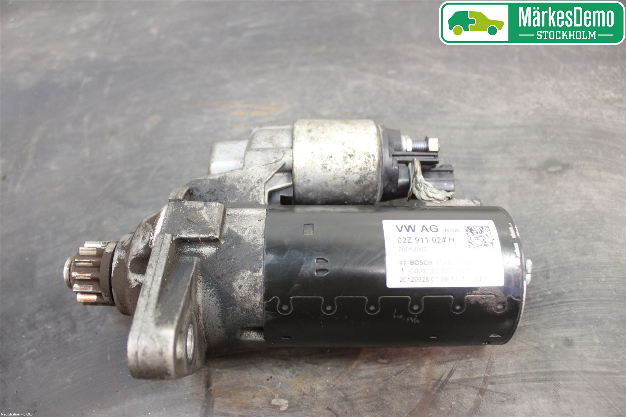 Volkswagen VW GOLF PLUS/CROSS GOLF 04-14 Startmotor Diesel