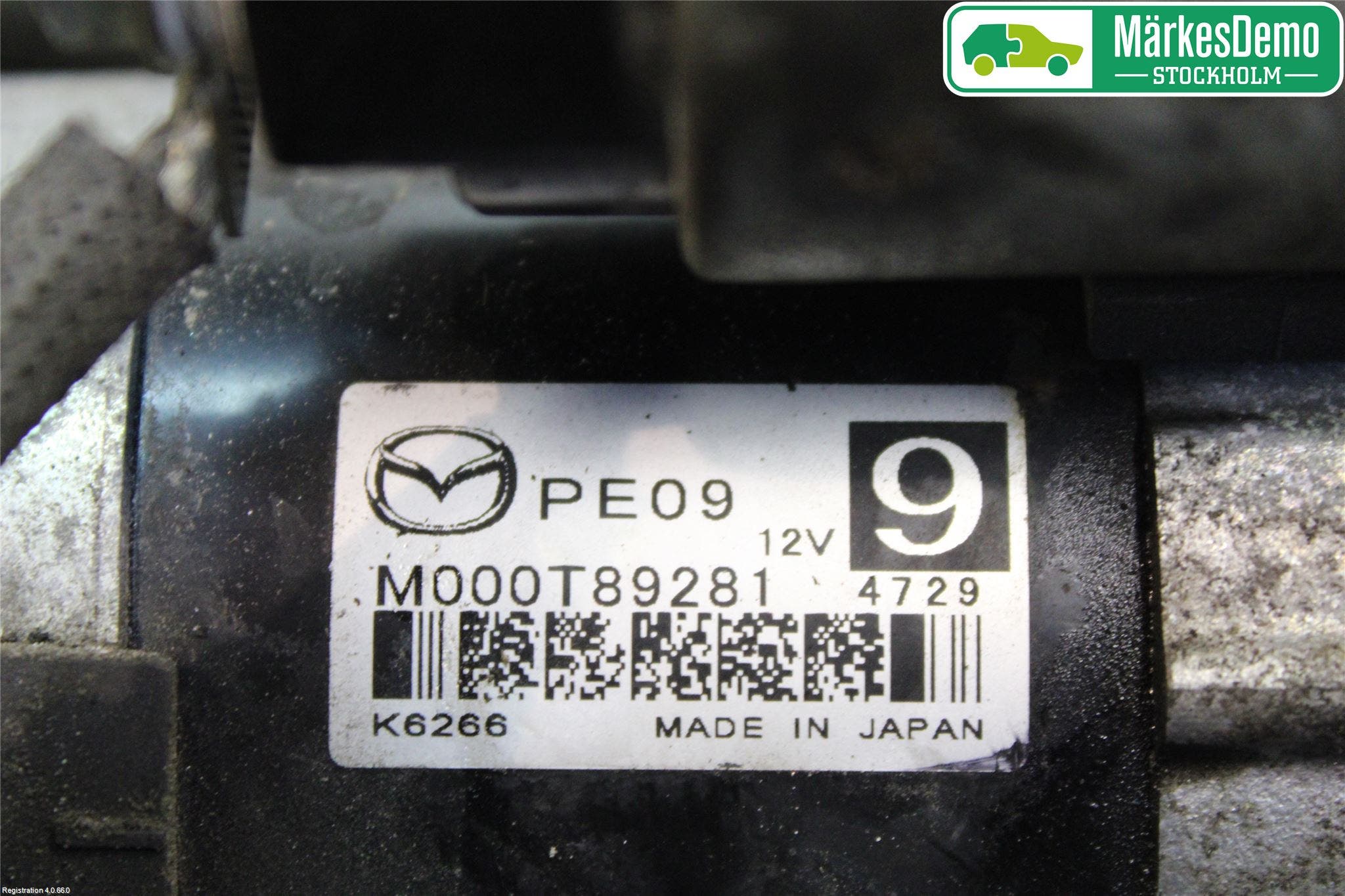 Mazda 3 III 14-19 Startmotor