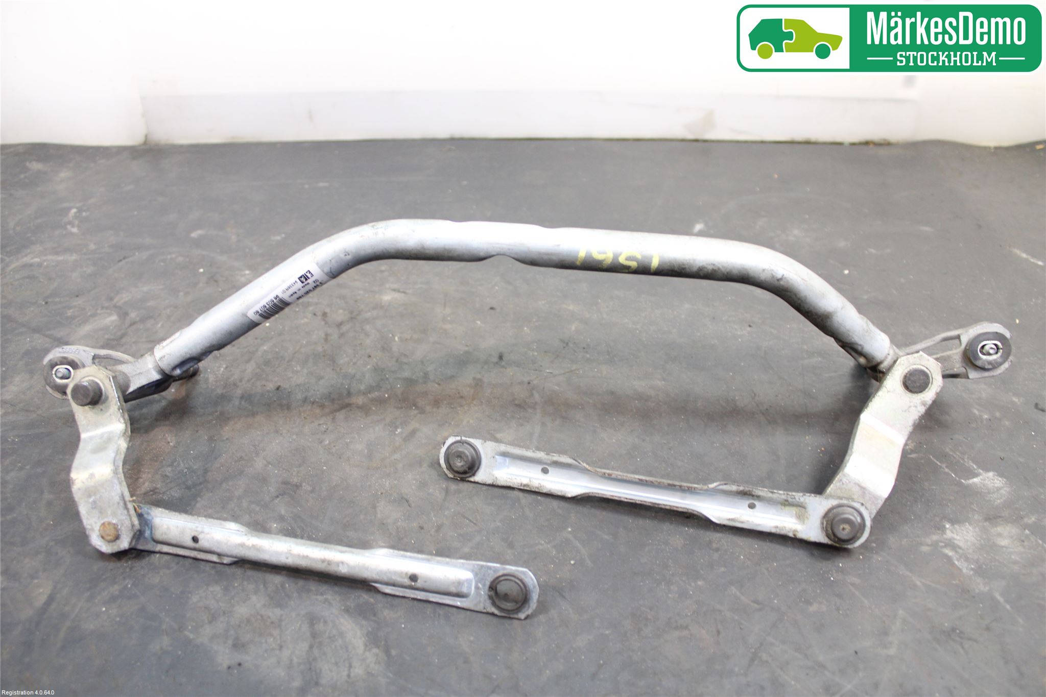 Peugeot 207 Torkarmekanism Vindruta