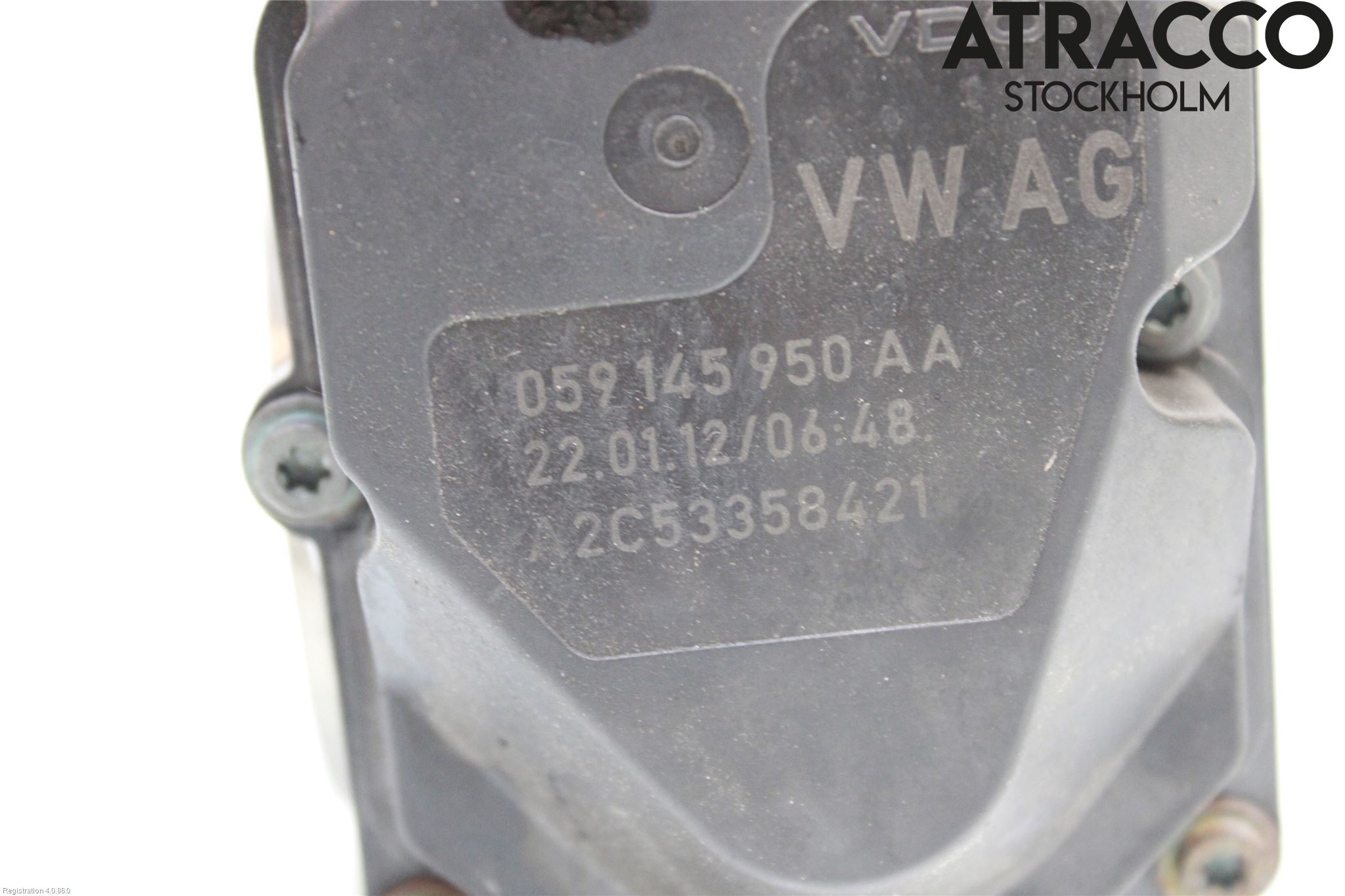 Audi A7/S7 4G 11-17 Injspjällhus