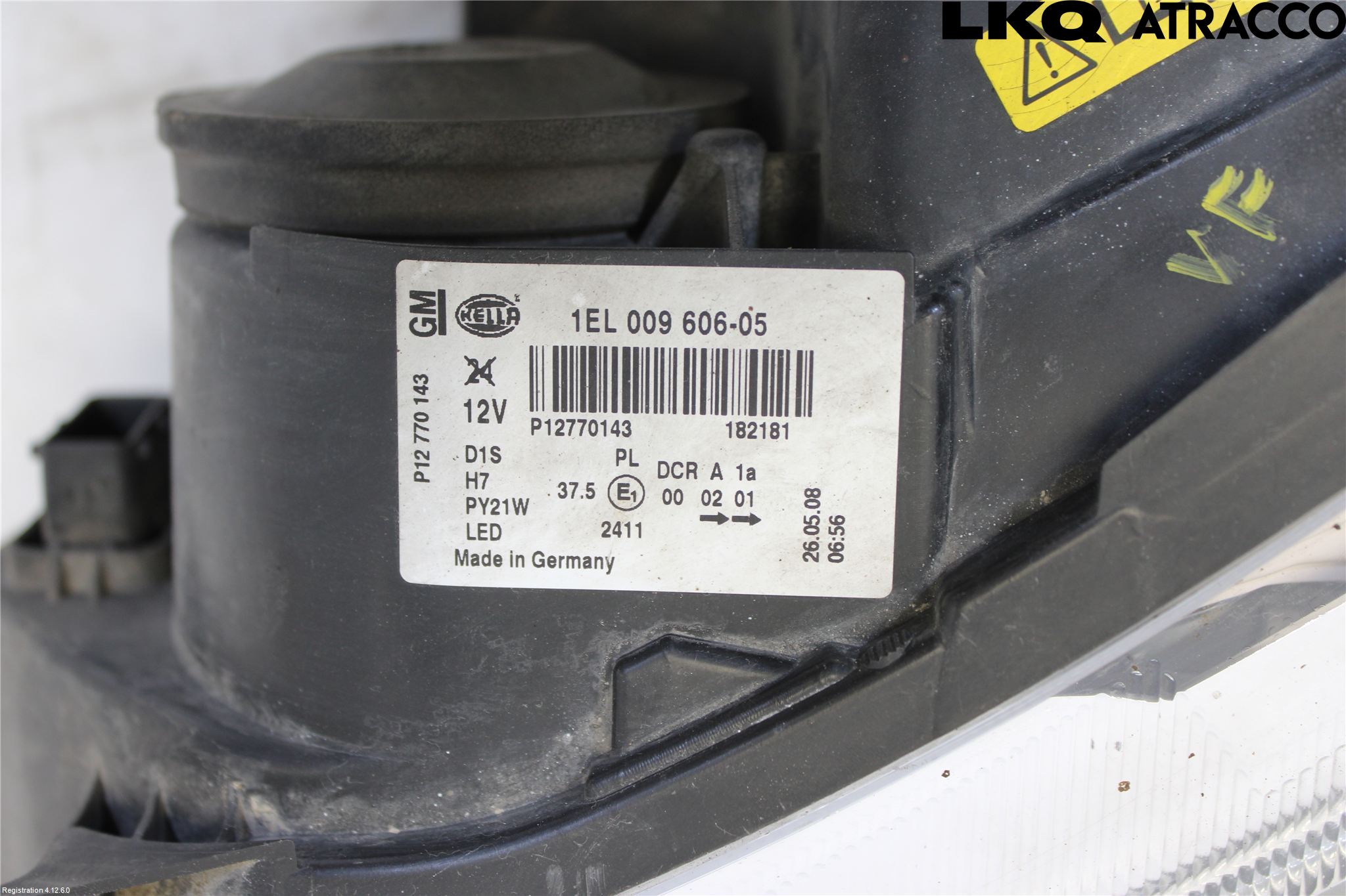 Saab 9-3 VER2/VER3 08-15 Strålkastare Vänster