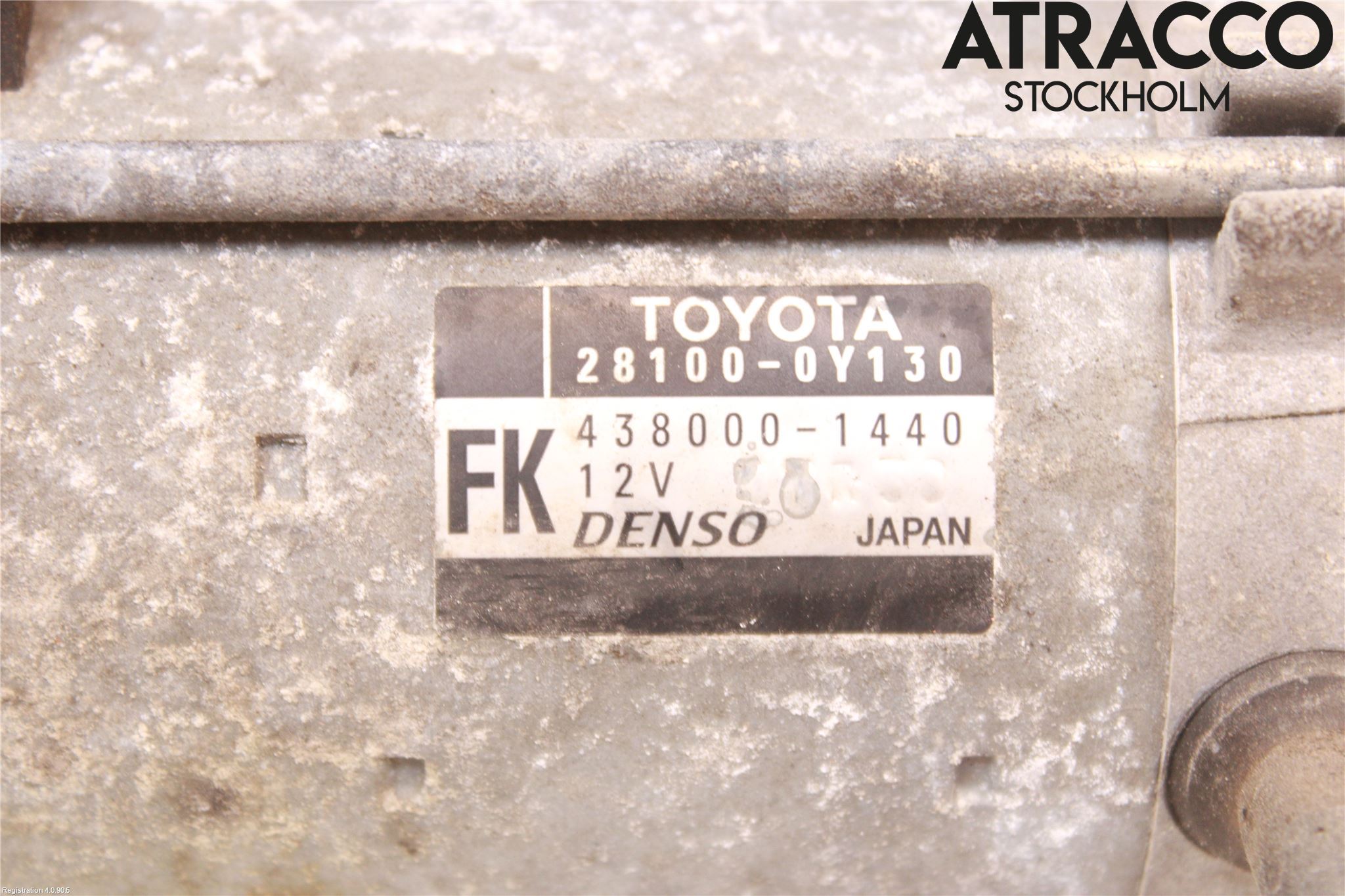 Toyota YARIS XP130 15-20 Startmotor