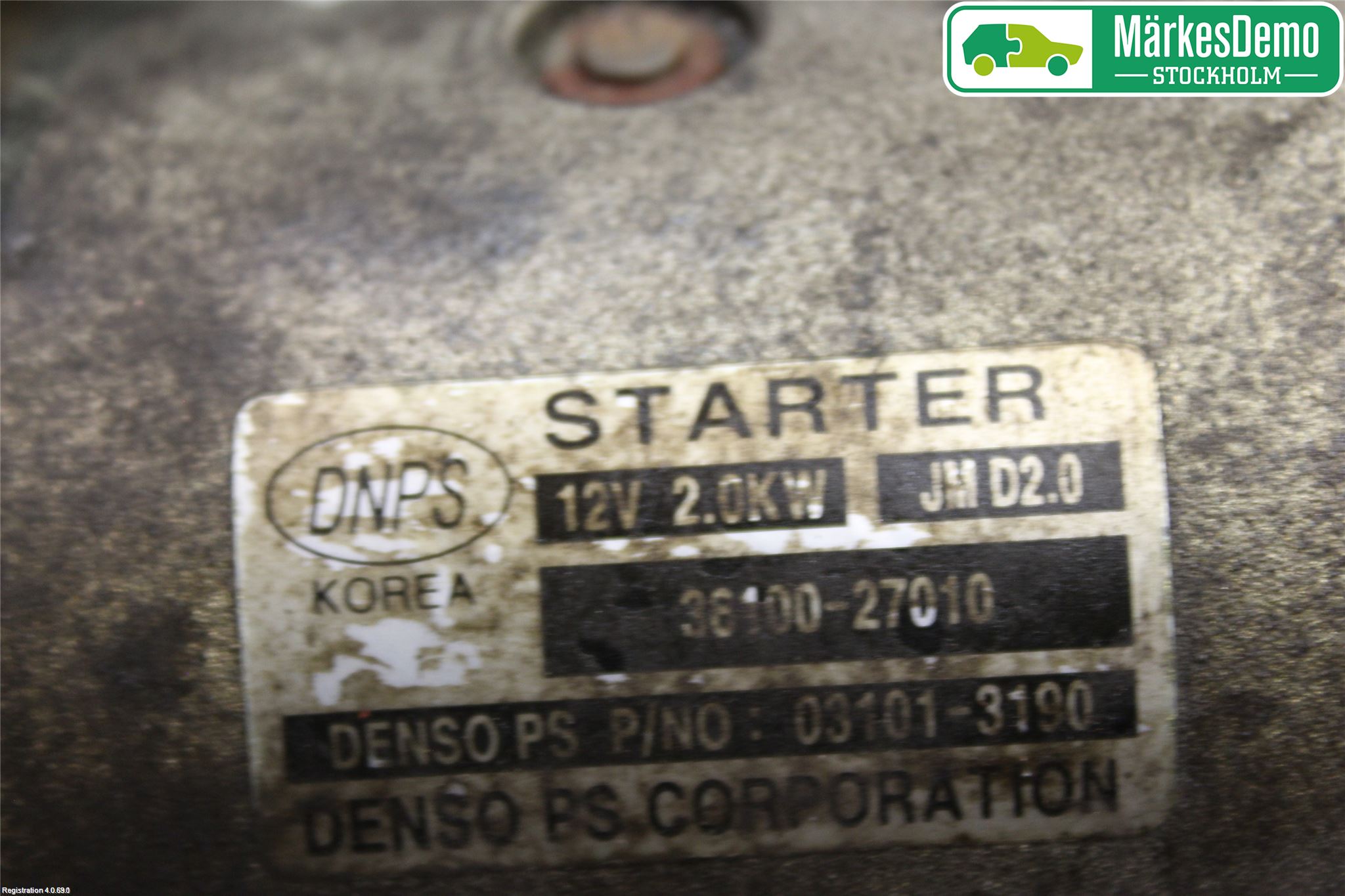 Kia CARENS II 07-12 Startmotor Diesel