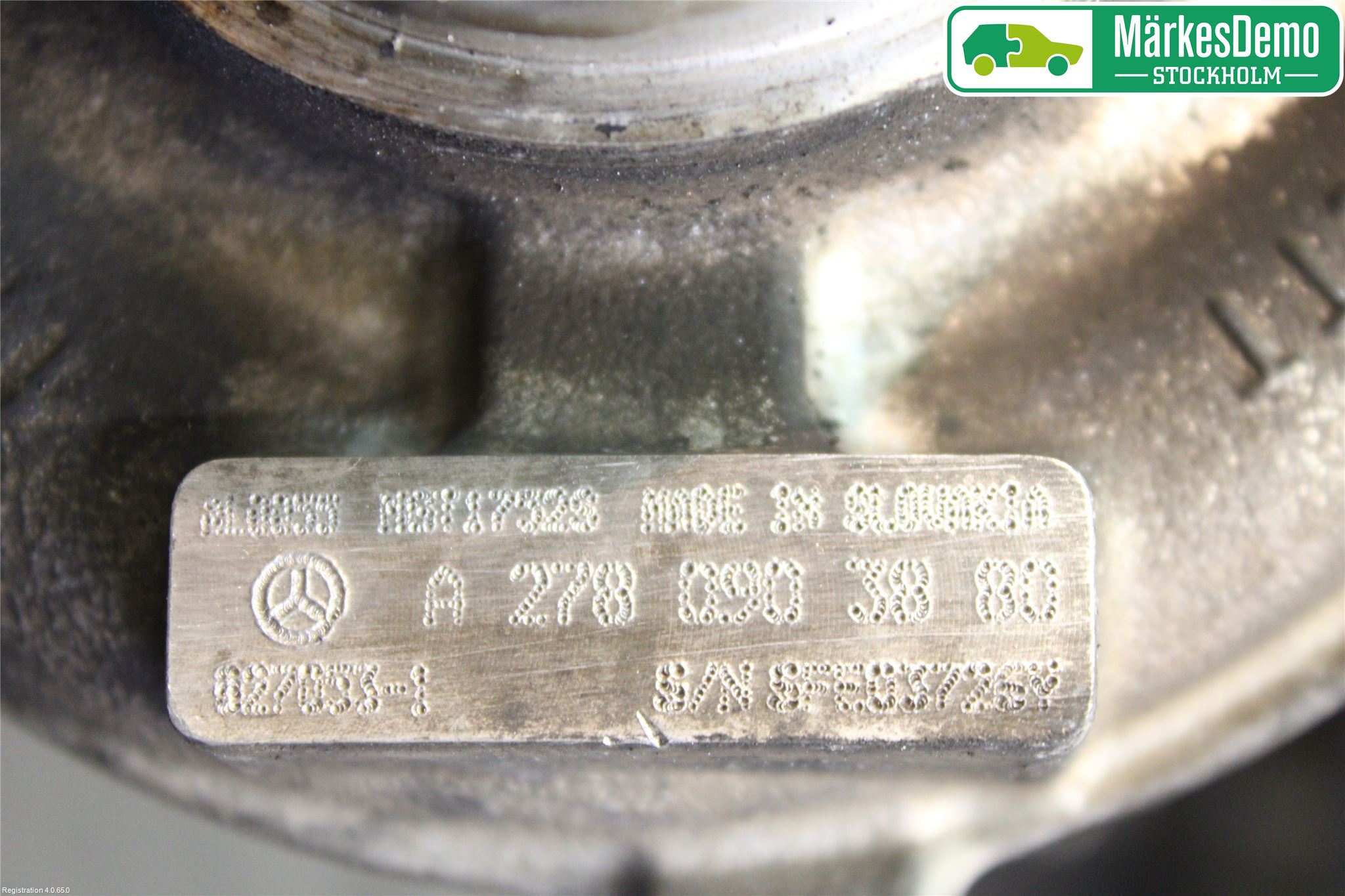 Mercedes-Benz MB S-KLASS (W222) 13-20 Turboaggregat