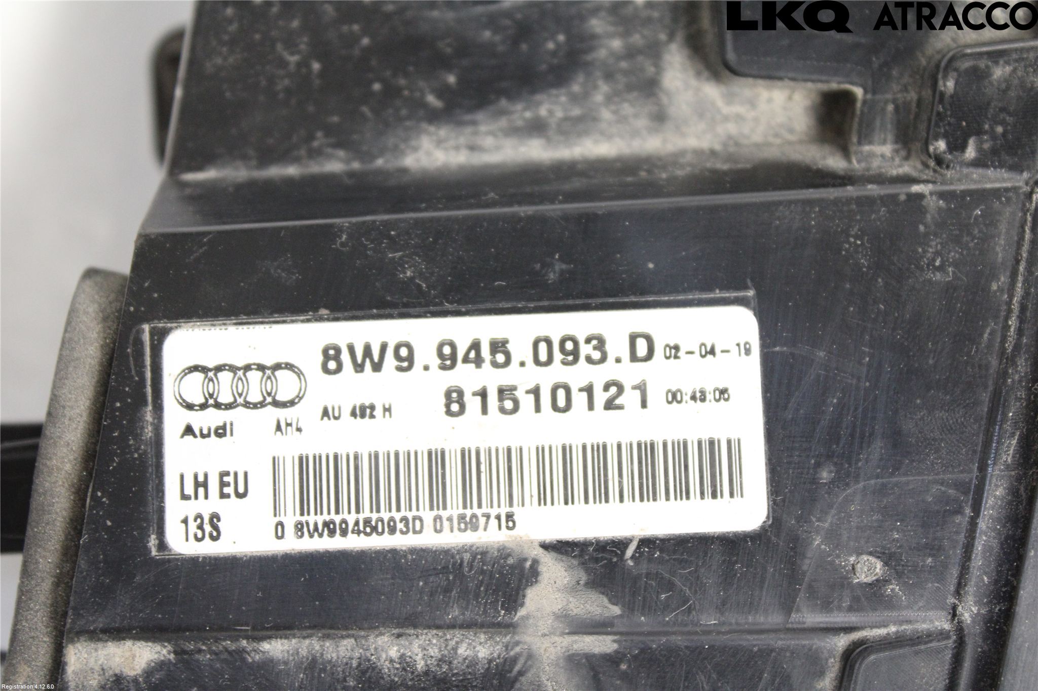 Audi A4/S4 B9 20- Bakljus Lucka Vä