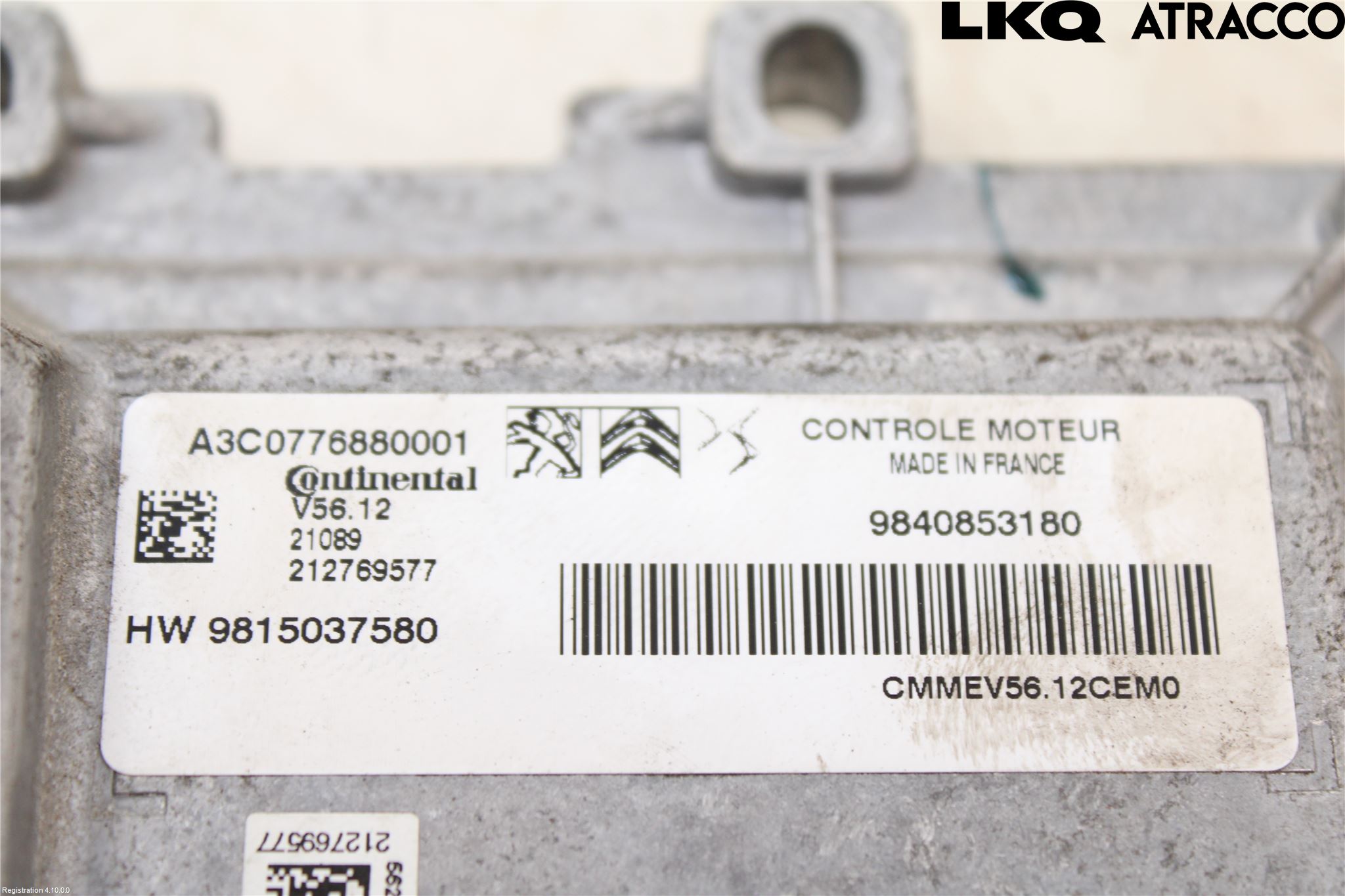 Citroen COTROEN C3 17-24 Styrenhet Insprut Bensin