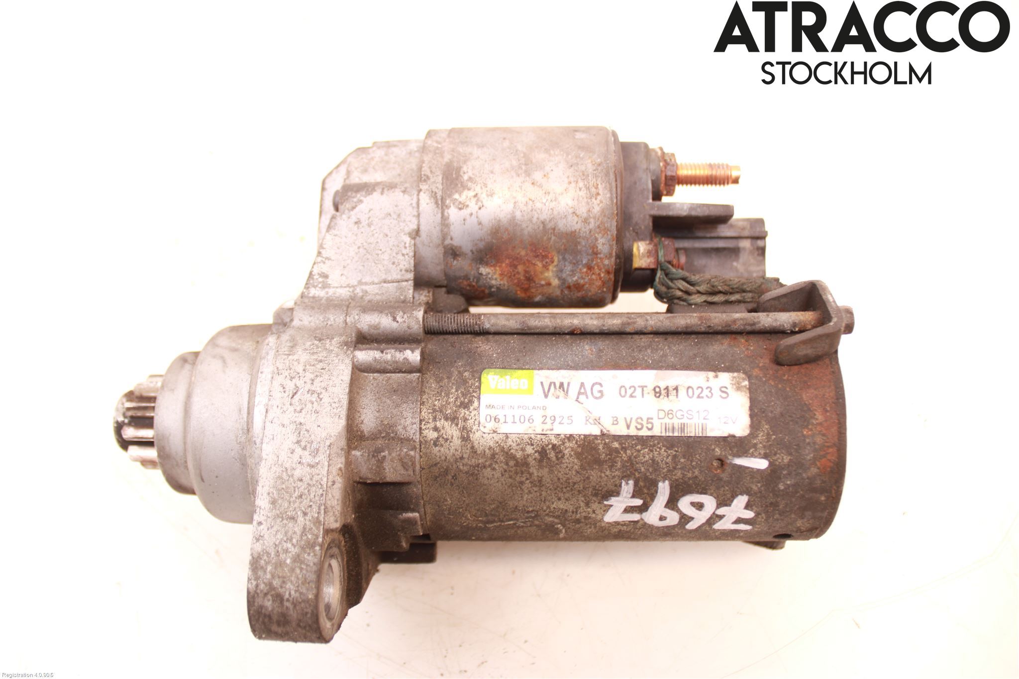 Volkswagen VW POLO 05-09 Startmotor