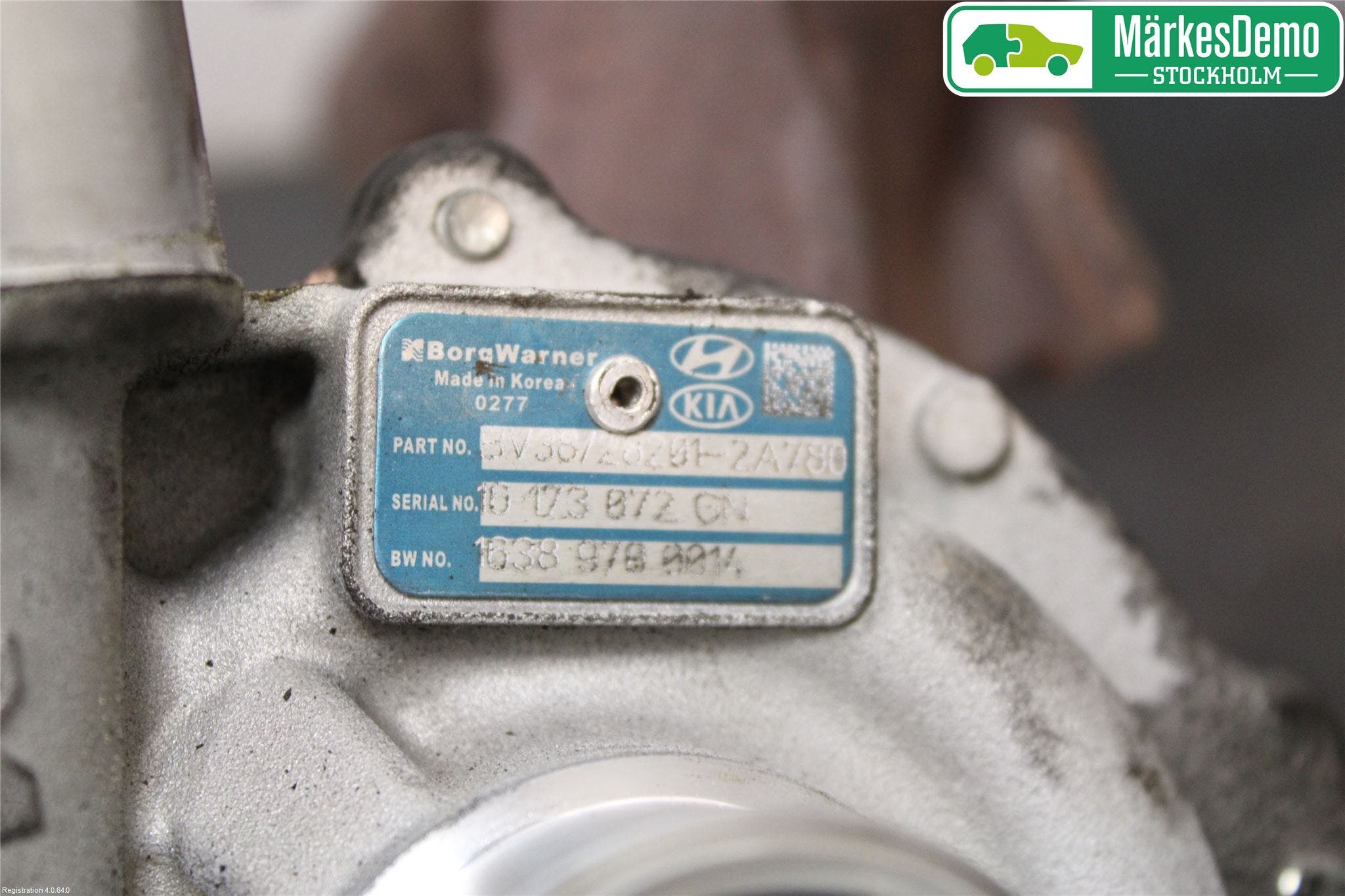 Kia CEED 12-18 Turboaggregat