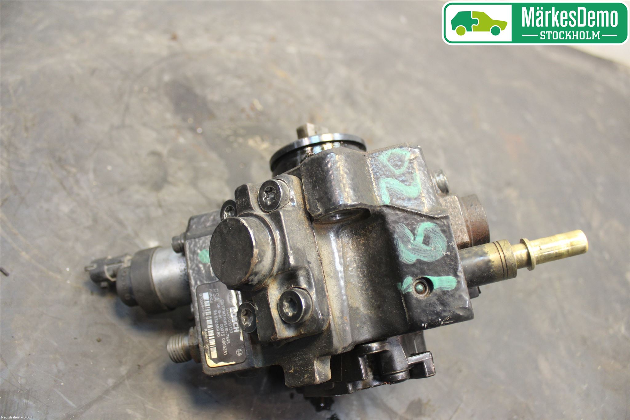 Peugeot 407 Bränsle Insppump Diesel