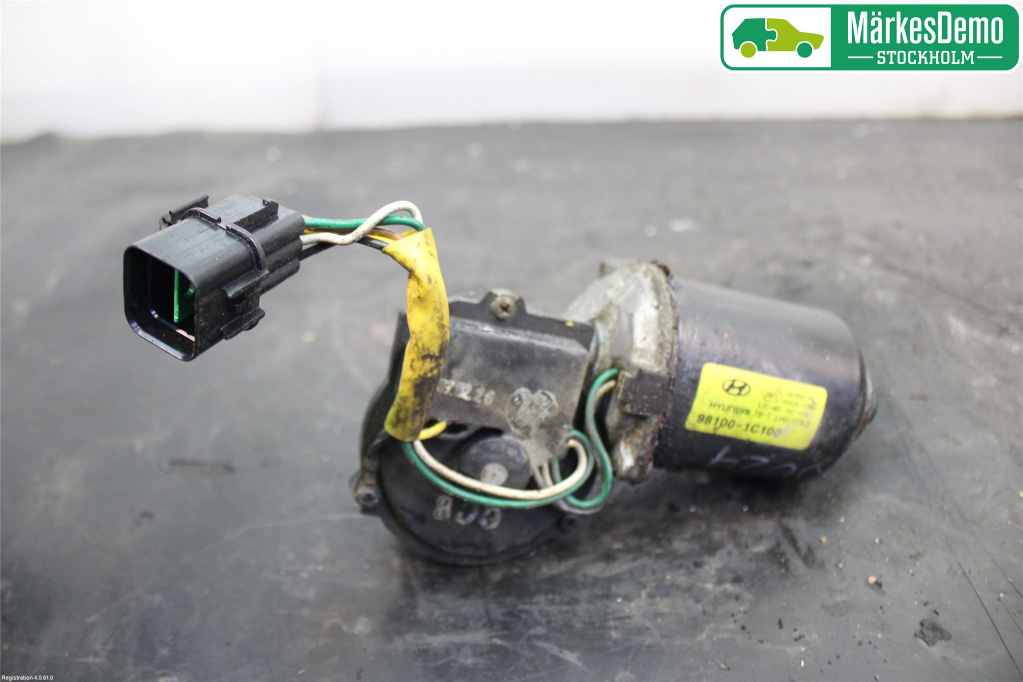 Hyundai GETZ Torkarmotor Vindruta