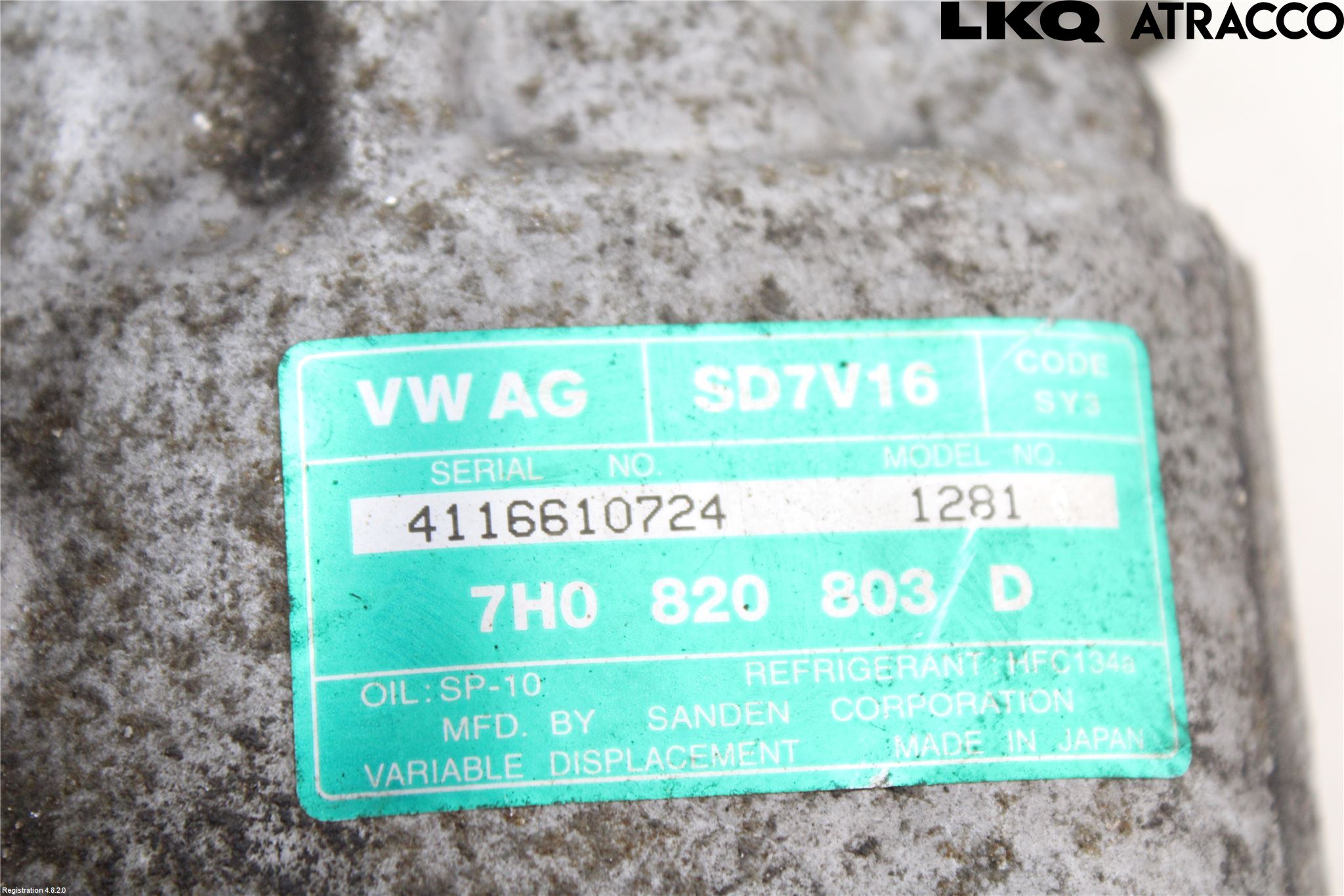 Volkswagen VW CADDY      04-10 Ac Kompressor