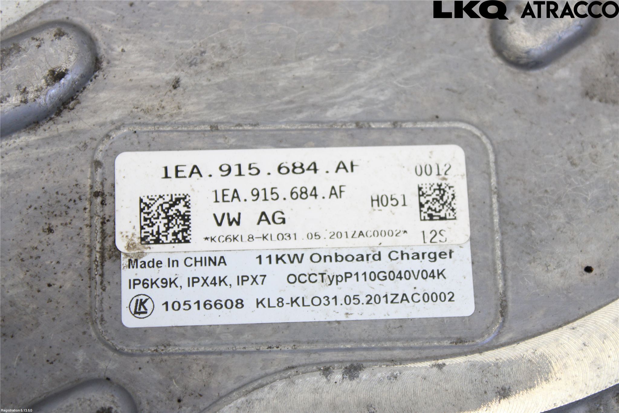 Volkswagen VW ID.3 21- Batteriladdare Högspänning