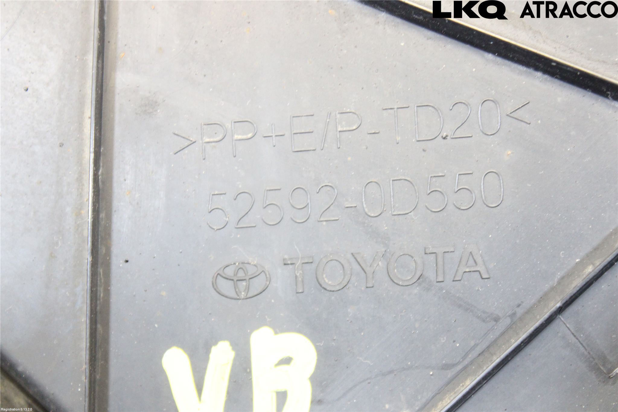 Toyota YARIS XP21 20- Skärm Inner