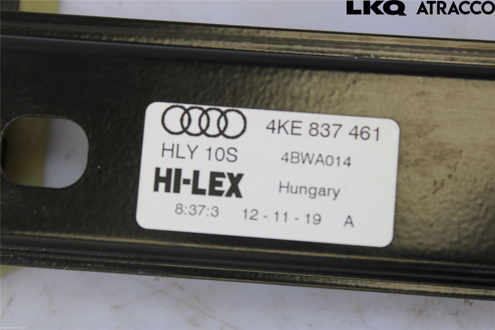 Audi E-TRON, S GE 19- Fönsterhissmekanism
