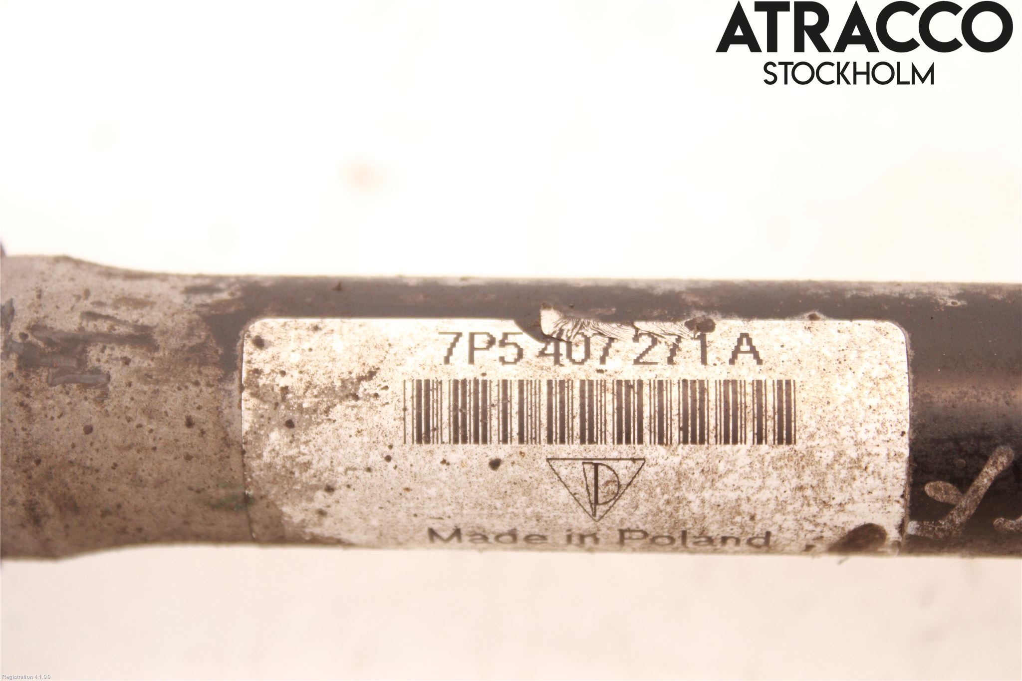 Porsche CAYENNE 03- Drivaxel Fram Vänster