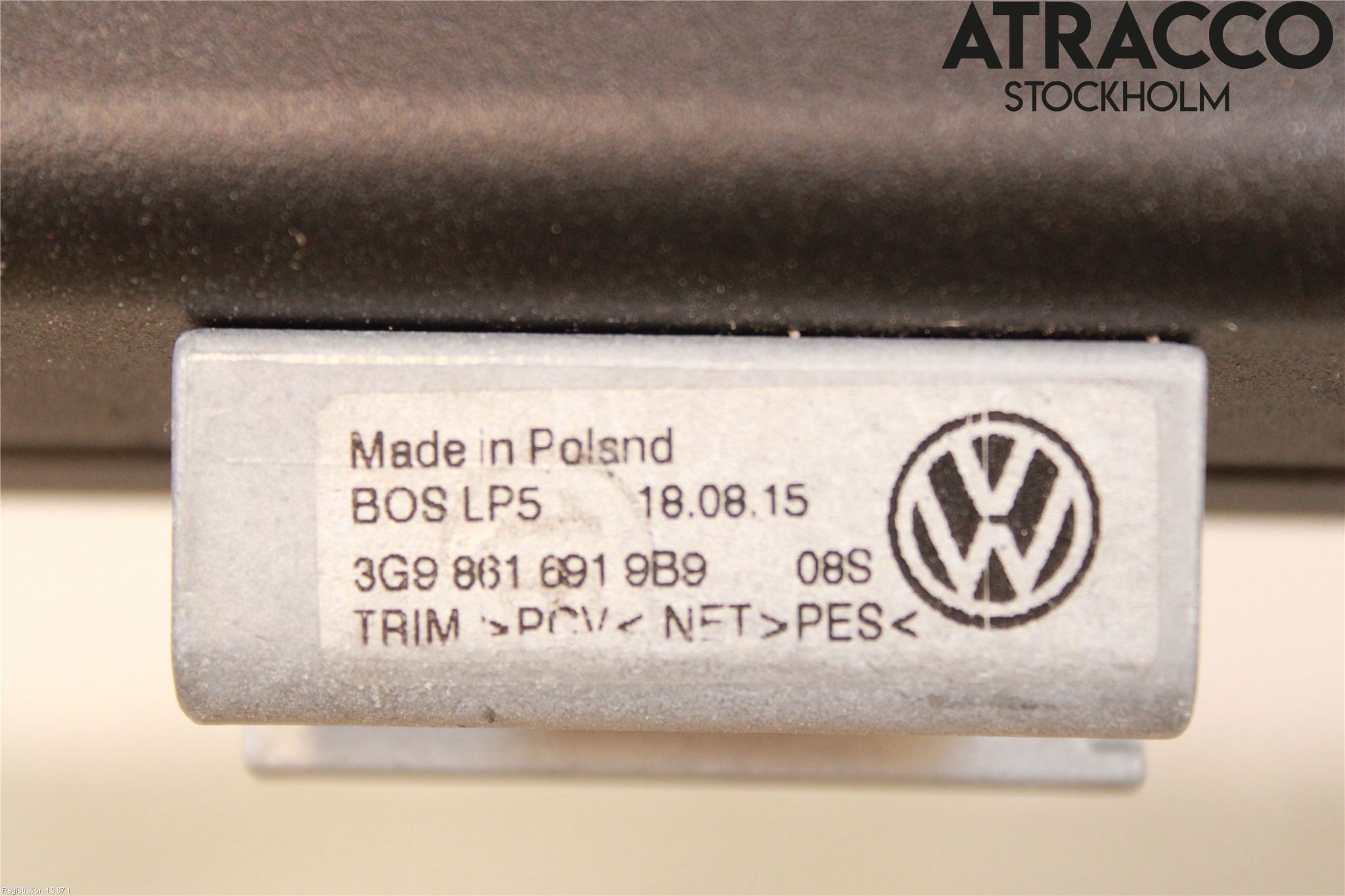Volkswagen VW PASSAT 15-19 Lastnät