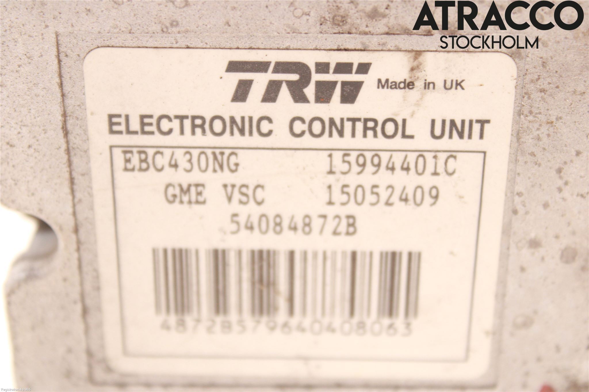 Saab 9-3 VER2/VER3 08-15 Abs Hydraulaggregat