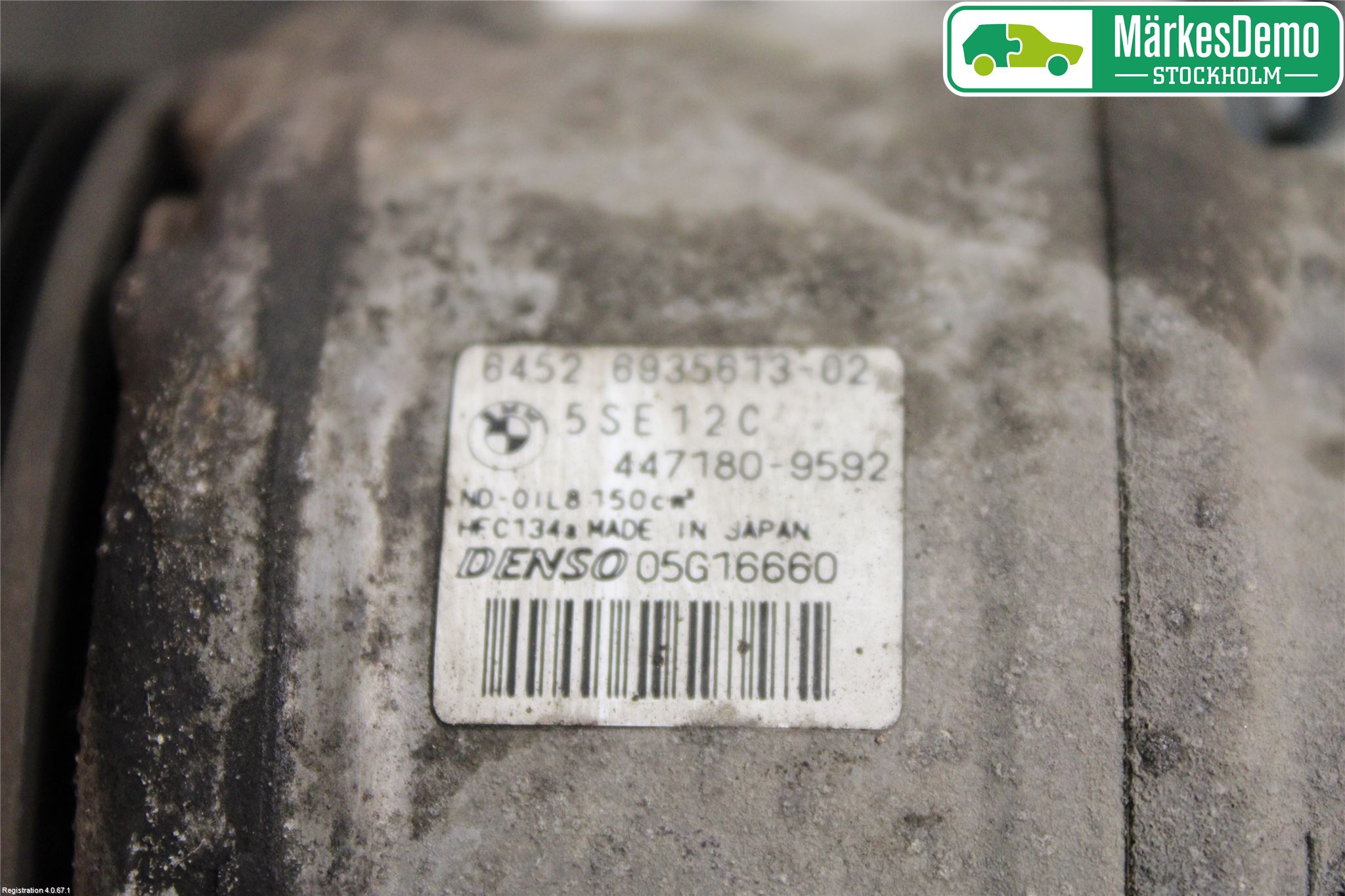 BMW 1 E87/81 5D/3D 03-11 Ac Kompressor